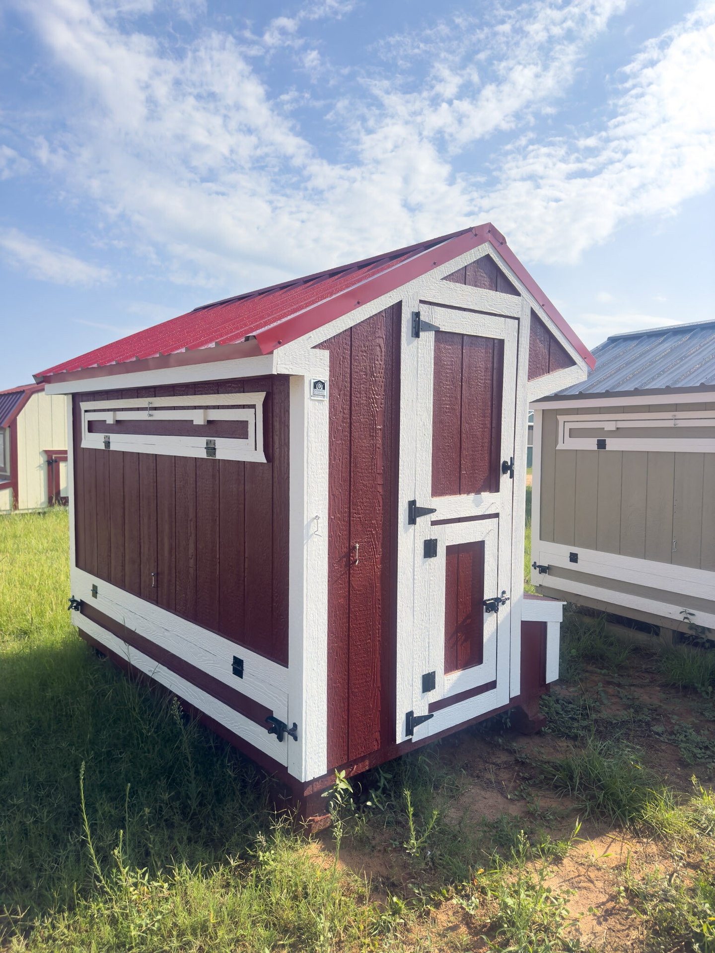 5x8 Cottage Style Chicken Coop serial CSCC-8127-0508-200524
