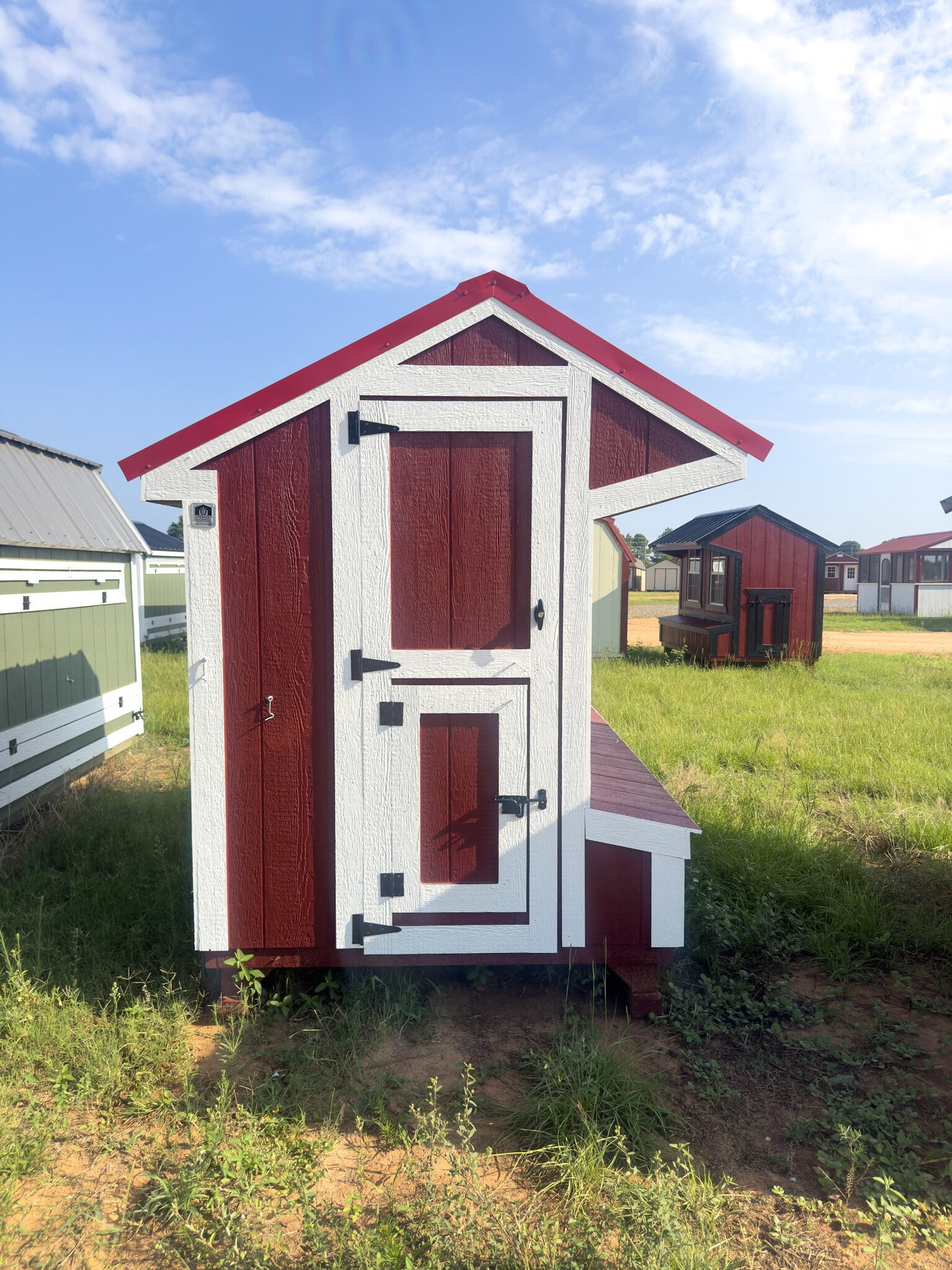 5x8 Cottage Style Chicken Coop serial CSCC-8127-0508-200524