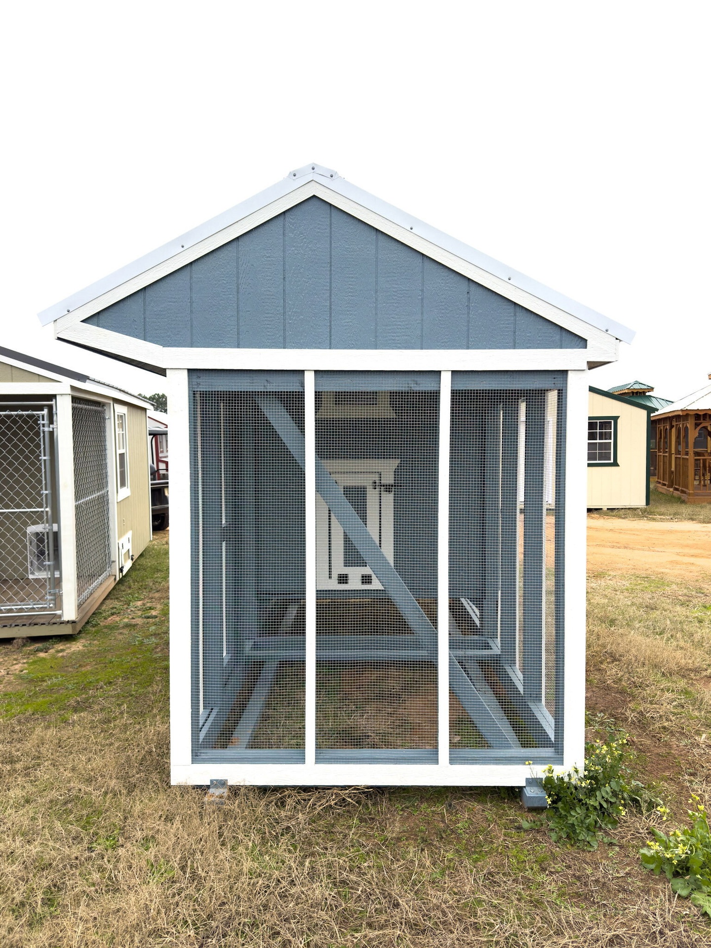 6x12 Cottage Style Chicken Coop & Run serial CSCR-8473-0612-221124