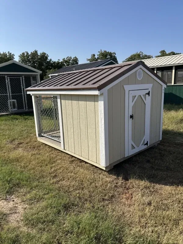 6x8 Low Profile Single Dog Kennel serial LPDK-8211-0608-190624