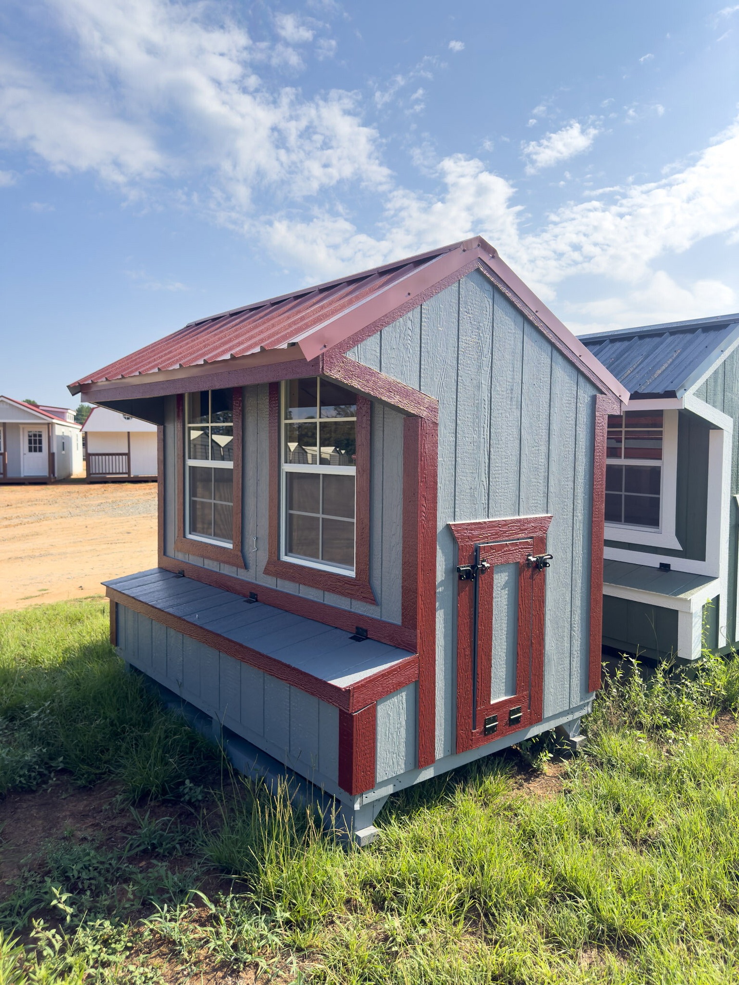5x8 Cottage Style Chicken Coop serial CSCC-8146-0508-210524
