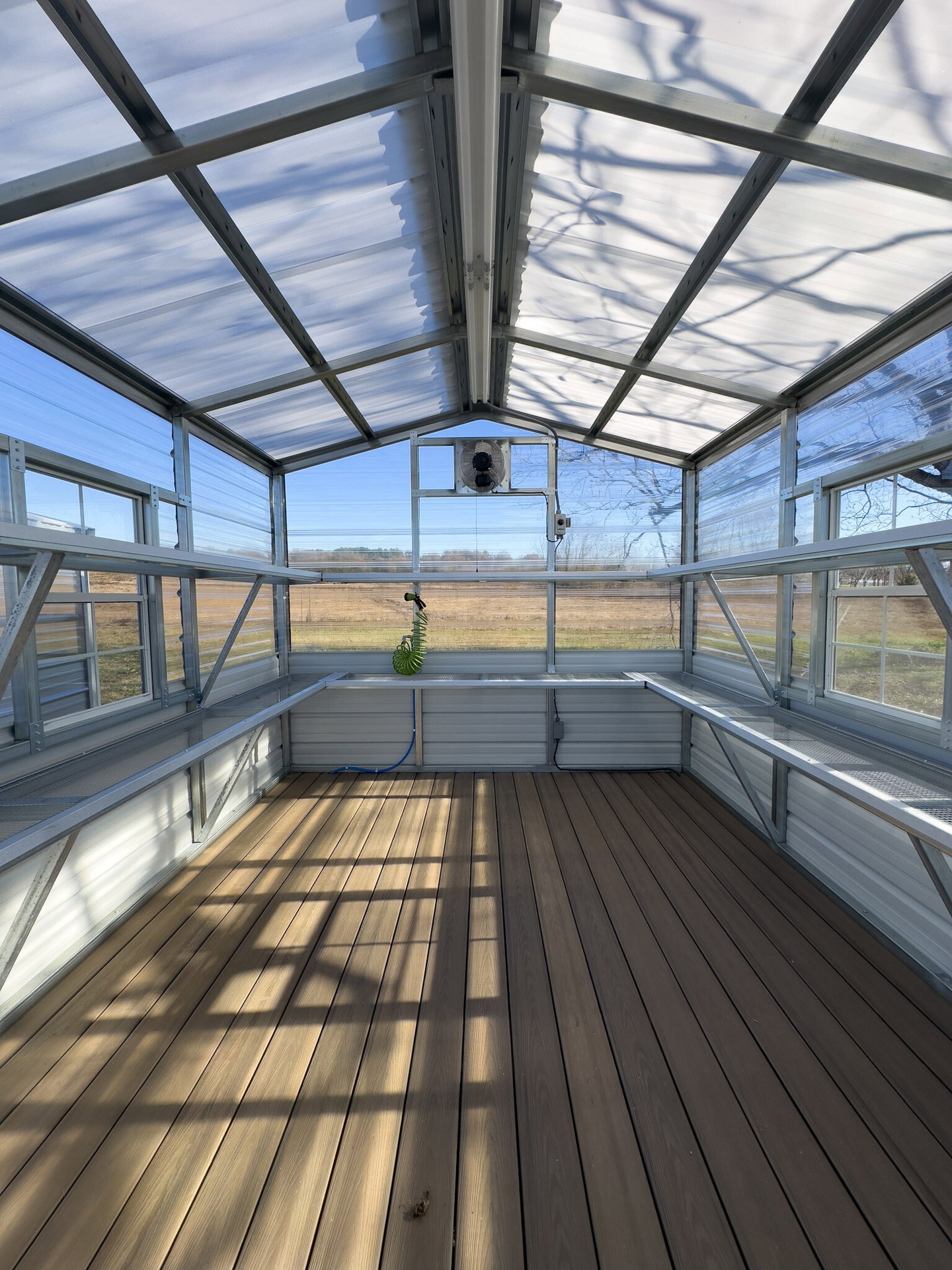10x12 Greenhouse Deluxe serial DSGR-8419-1012-121124