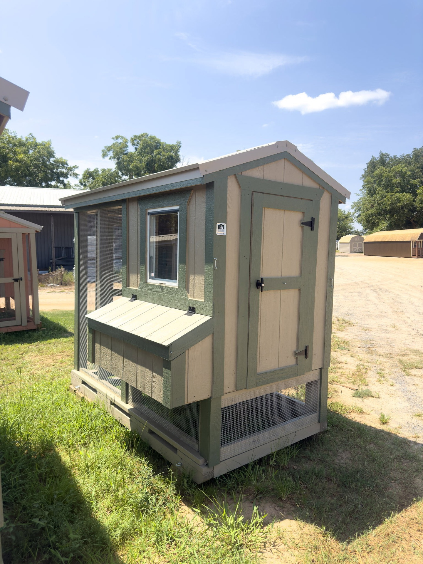4x8 A-Frame Chicken House serial AFCH-5942-0408-200722