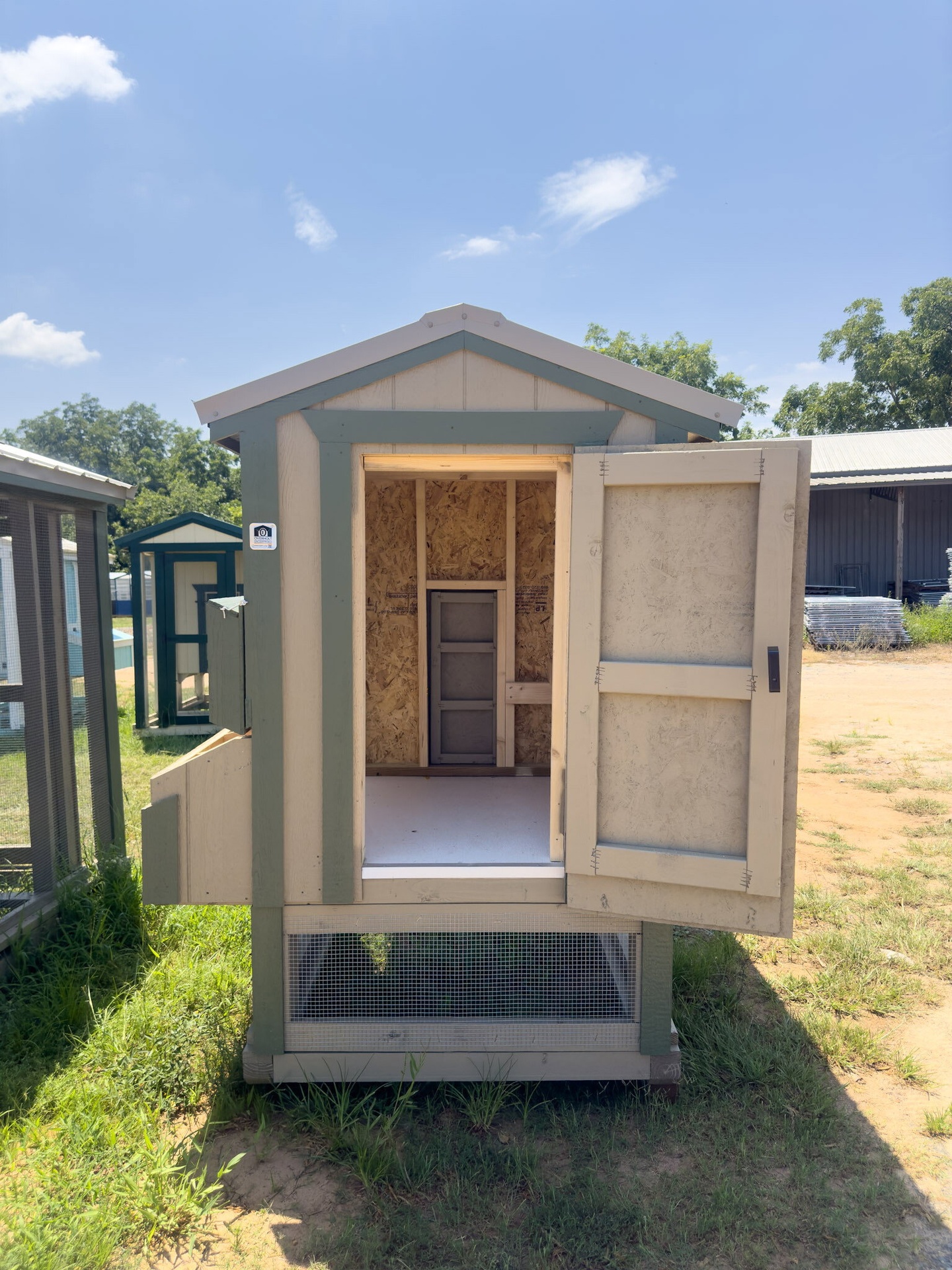 4x8 A-Frame Chicken House serial AFCH-5942-0408-200722