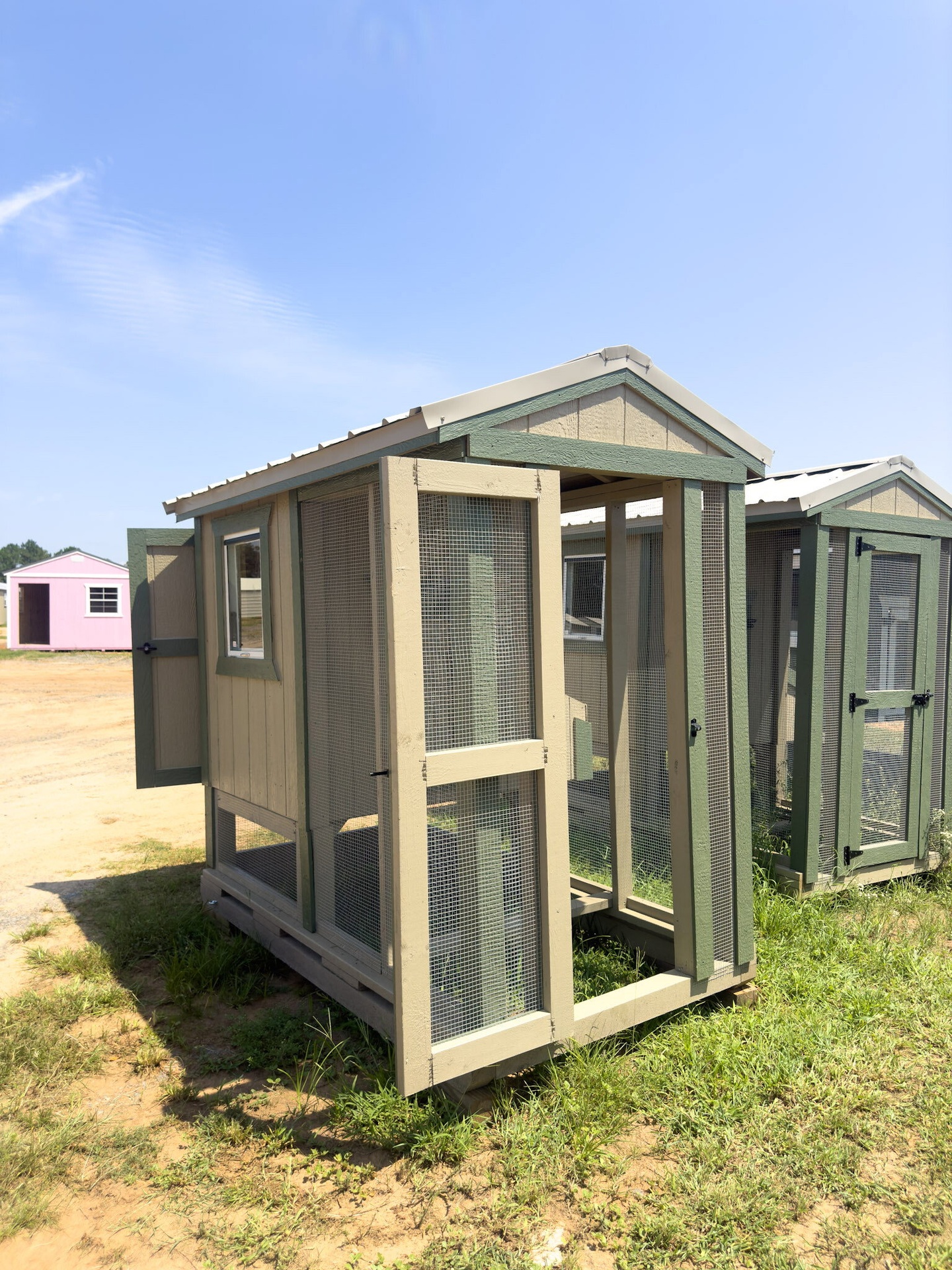 4x8 A-Frame Chicken House serial AFCH-5942-0408-200722