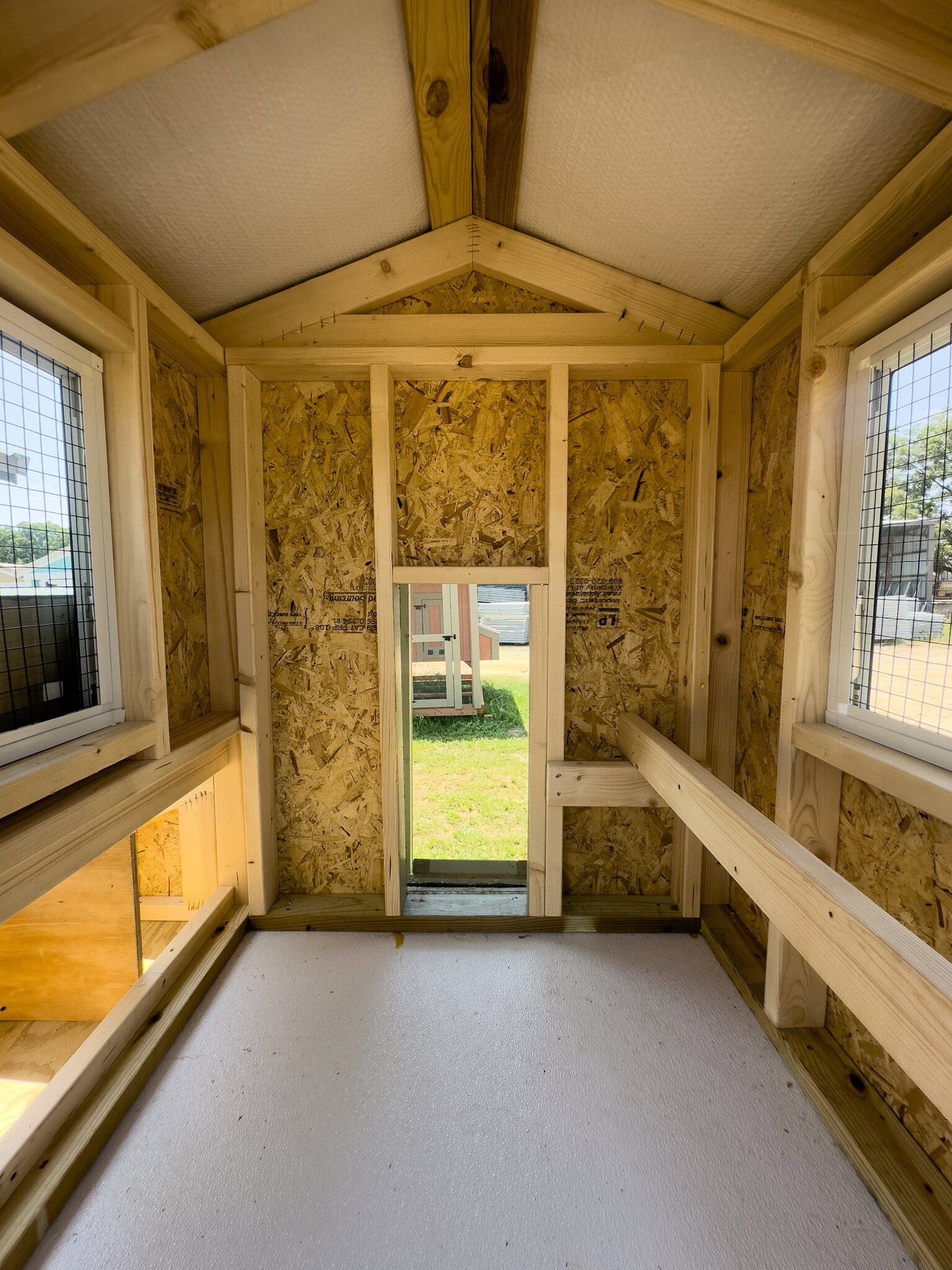 4x8 A-Frame Chicken House serial AFCH-5942-0408-200722