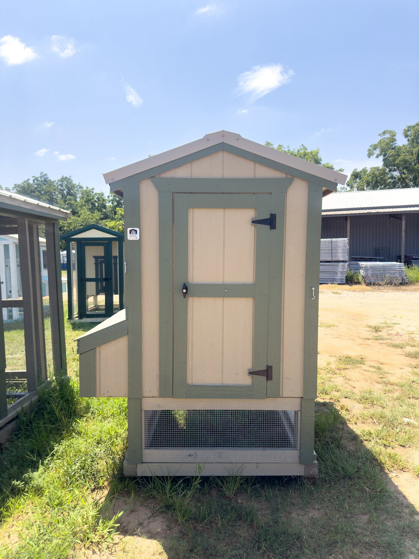 4x8 A-Frame Chicken House serial AFCH-5942-0408-200722