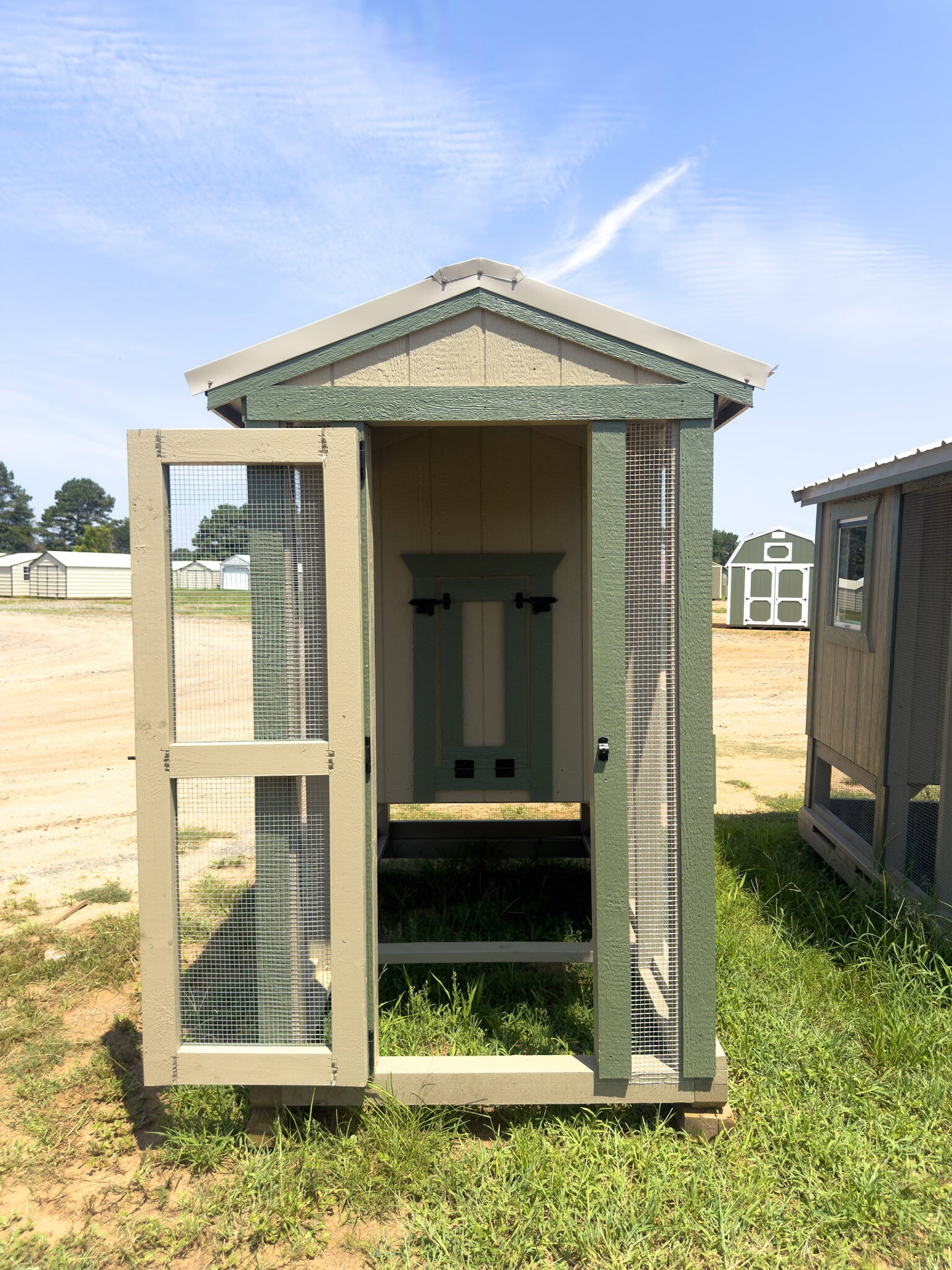 4x8 A-Frame Chicken House serial AFCH-5942-0408-200722