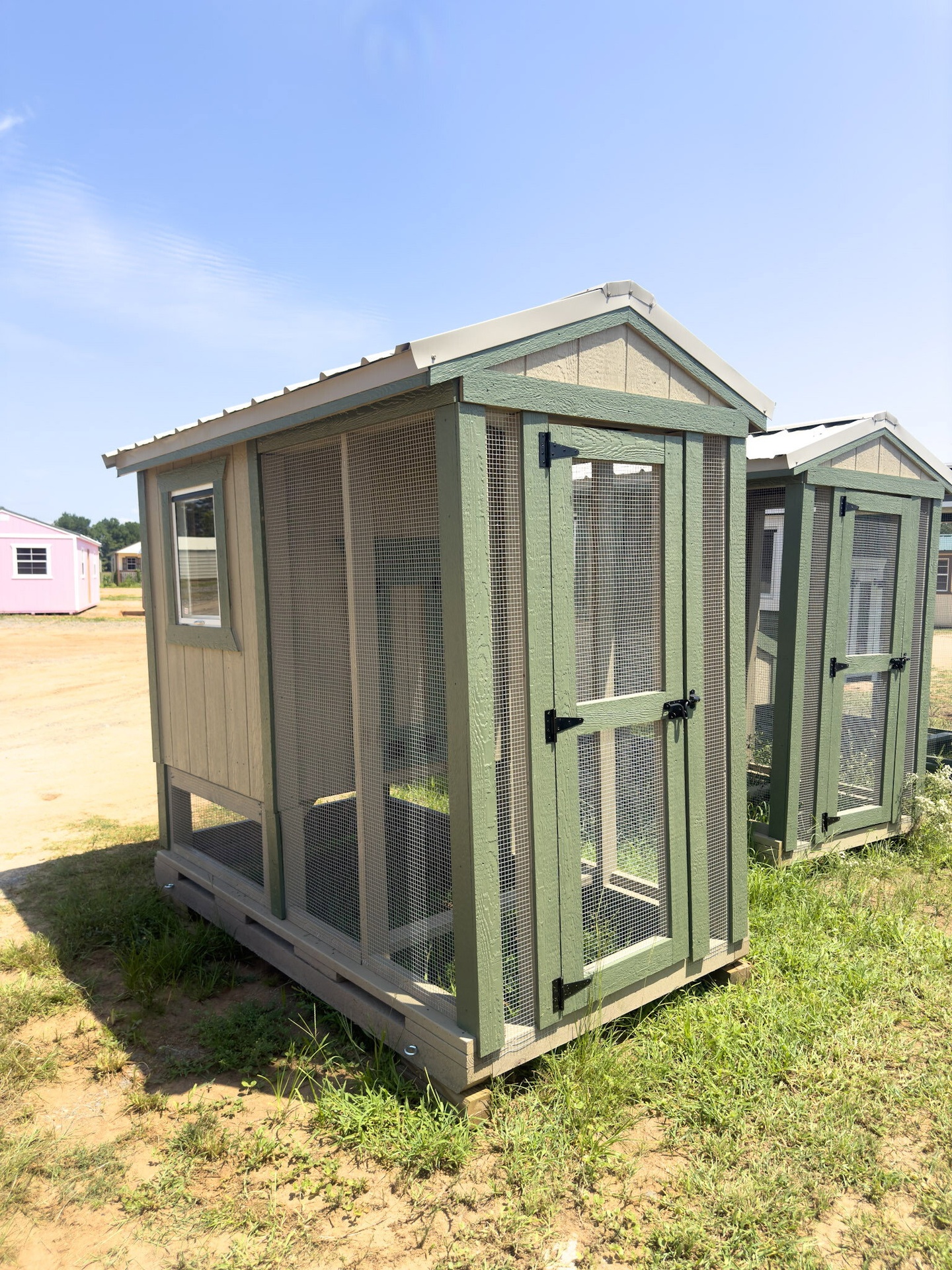 4x8 A-Frame Chicken House serial AFCH-5942-0408-200722
