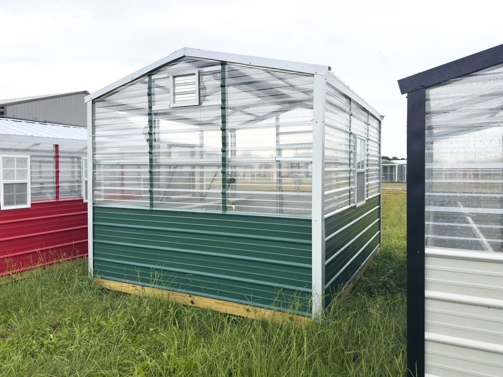 10x12 Greenhouse Deluxe serial DSGR-8815-1012-090525