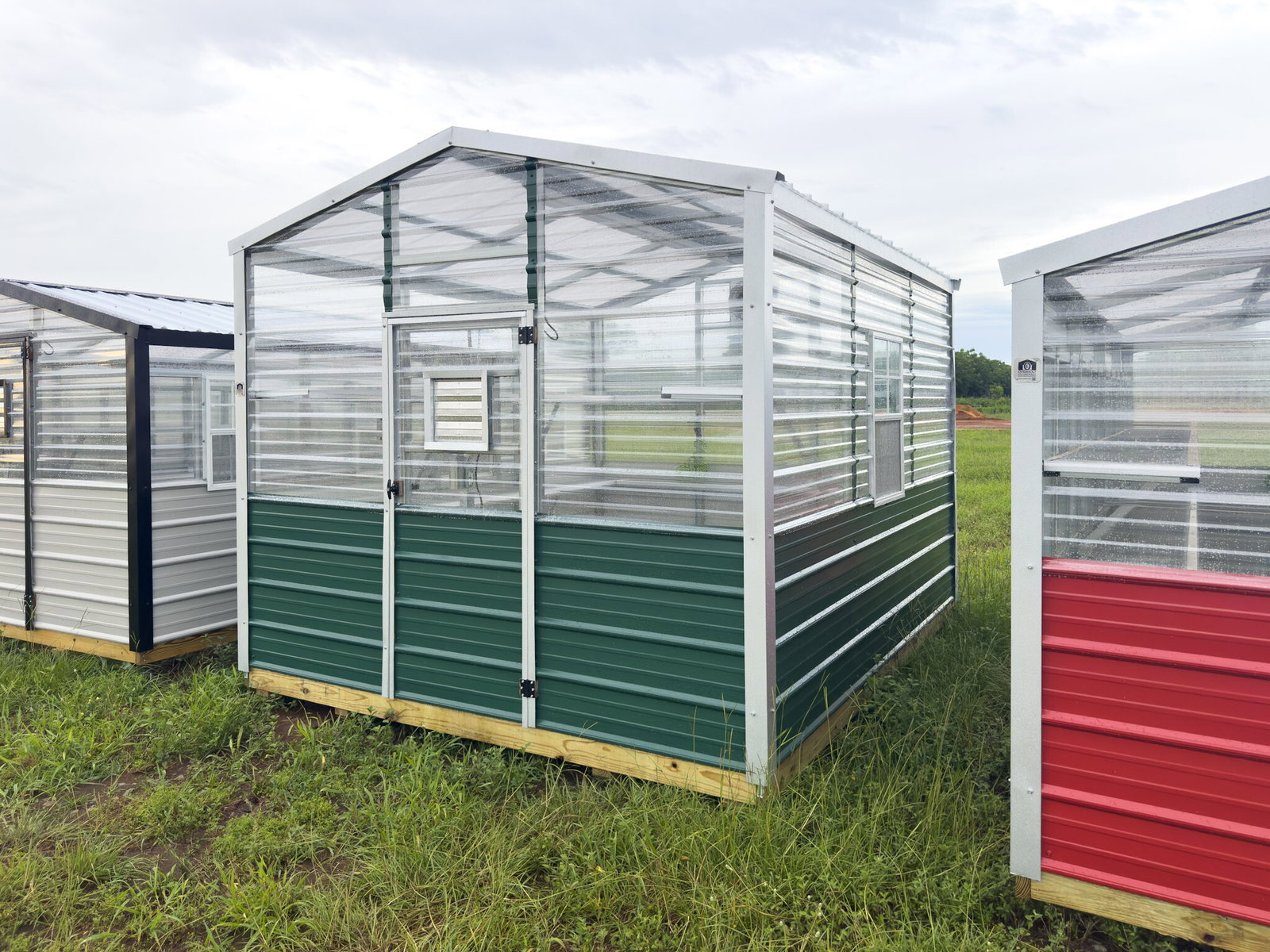 10x12 Greenhouse Deluxe serial DSGR-8815-1012-090525
