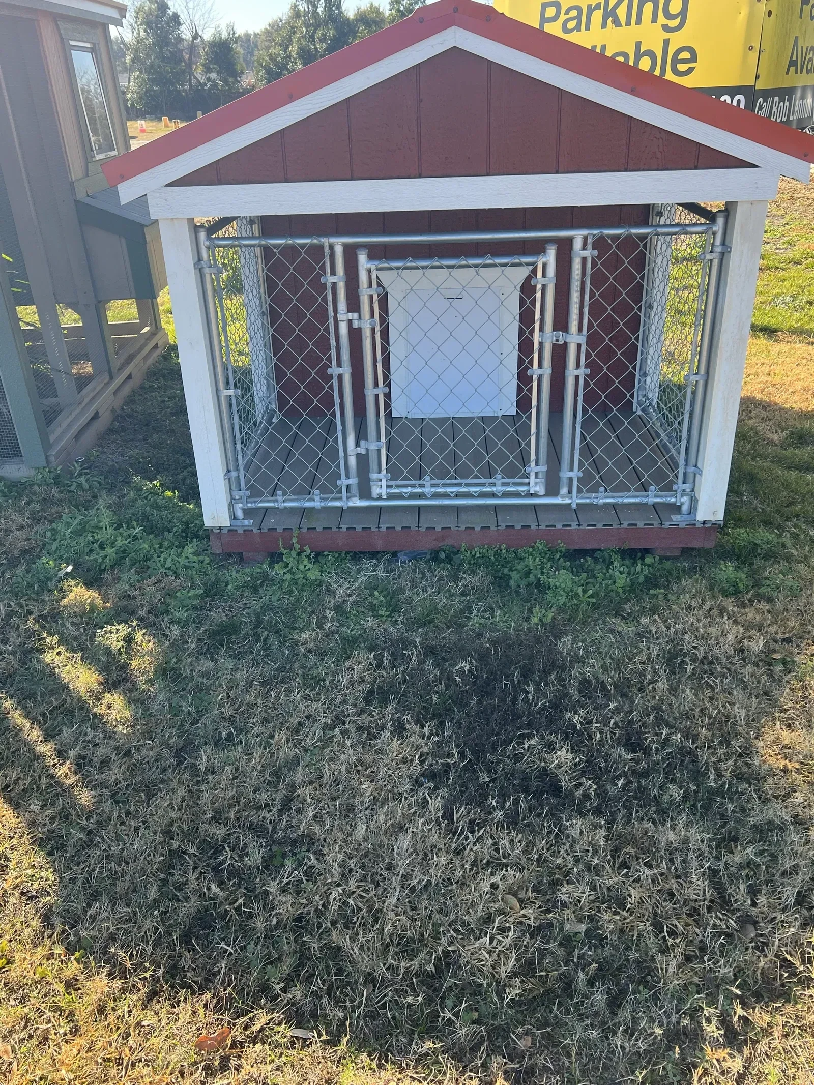 6x8 Low Profile Single Dog Kennel serial LPDK-8203-0608-190624