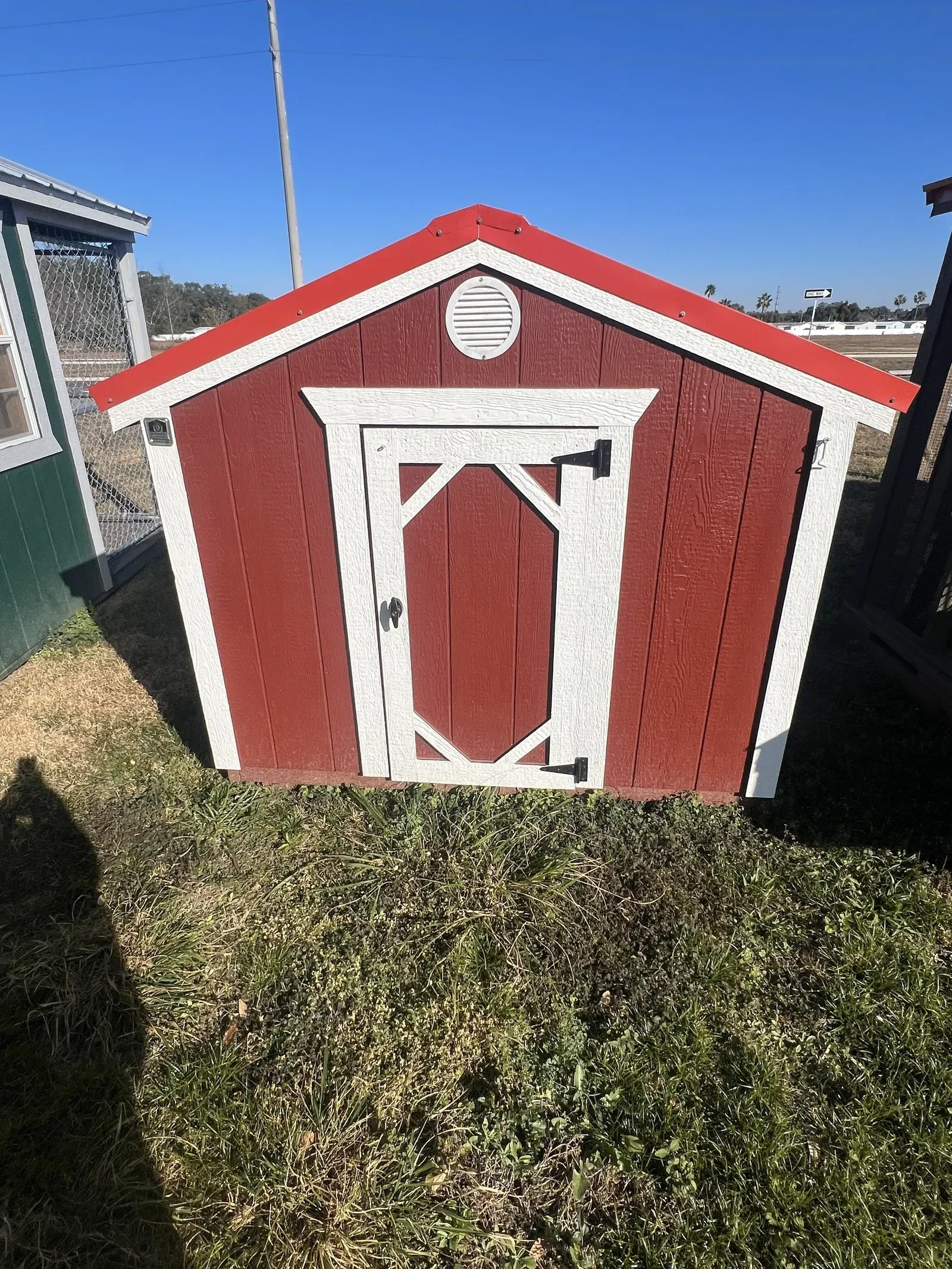6x8 Low Profile Single Dog Kennel serial LPDK-8203-0608-190624