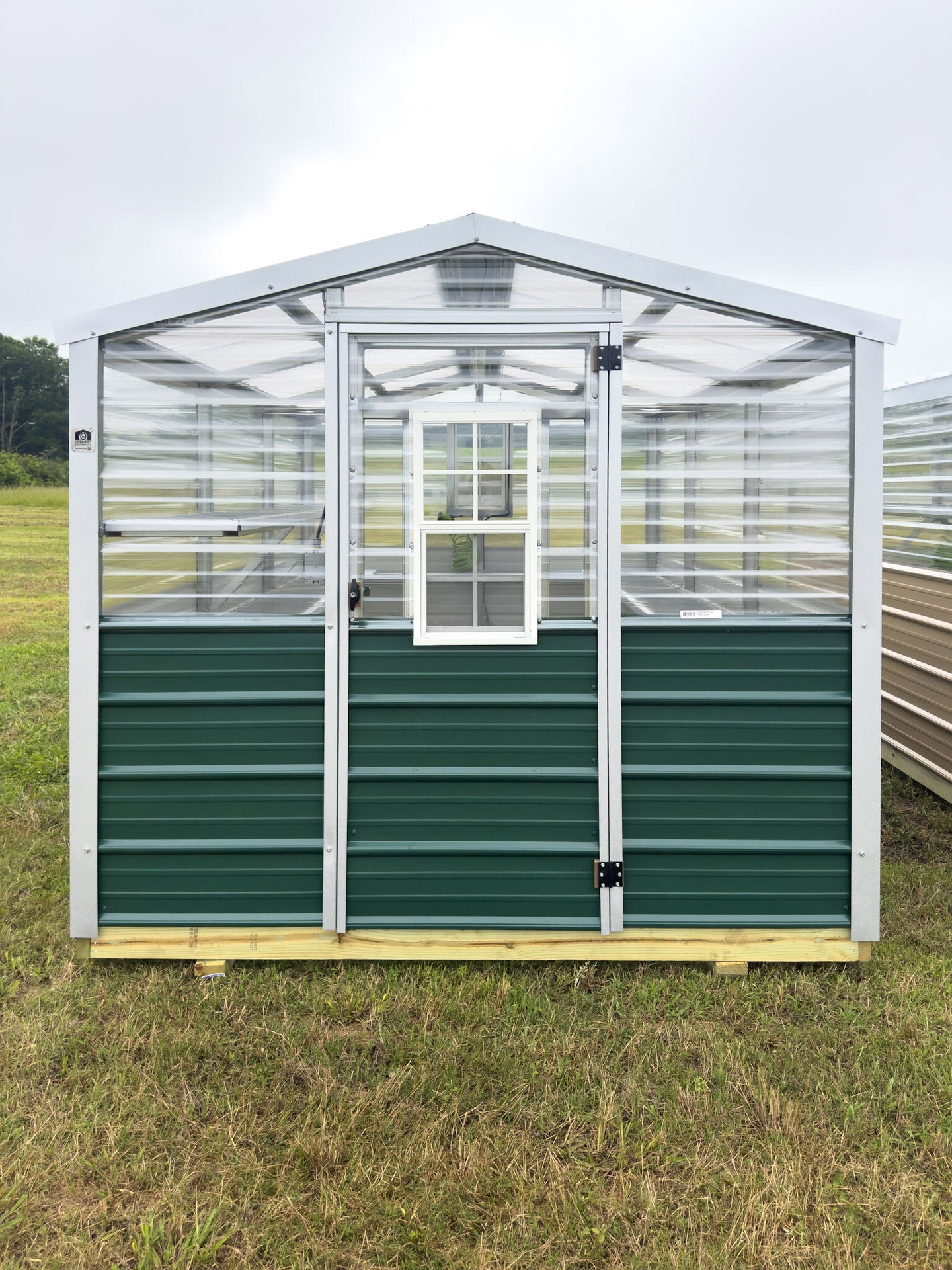 8x12 Greenhouse serial AFSG-8761-0812-100425