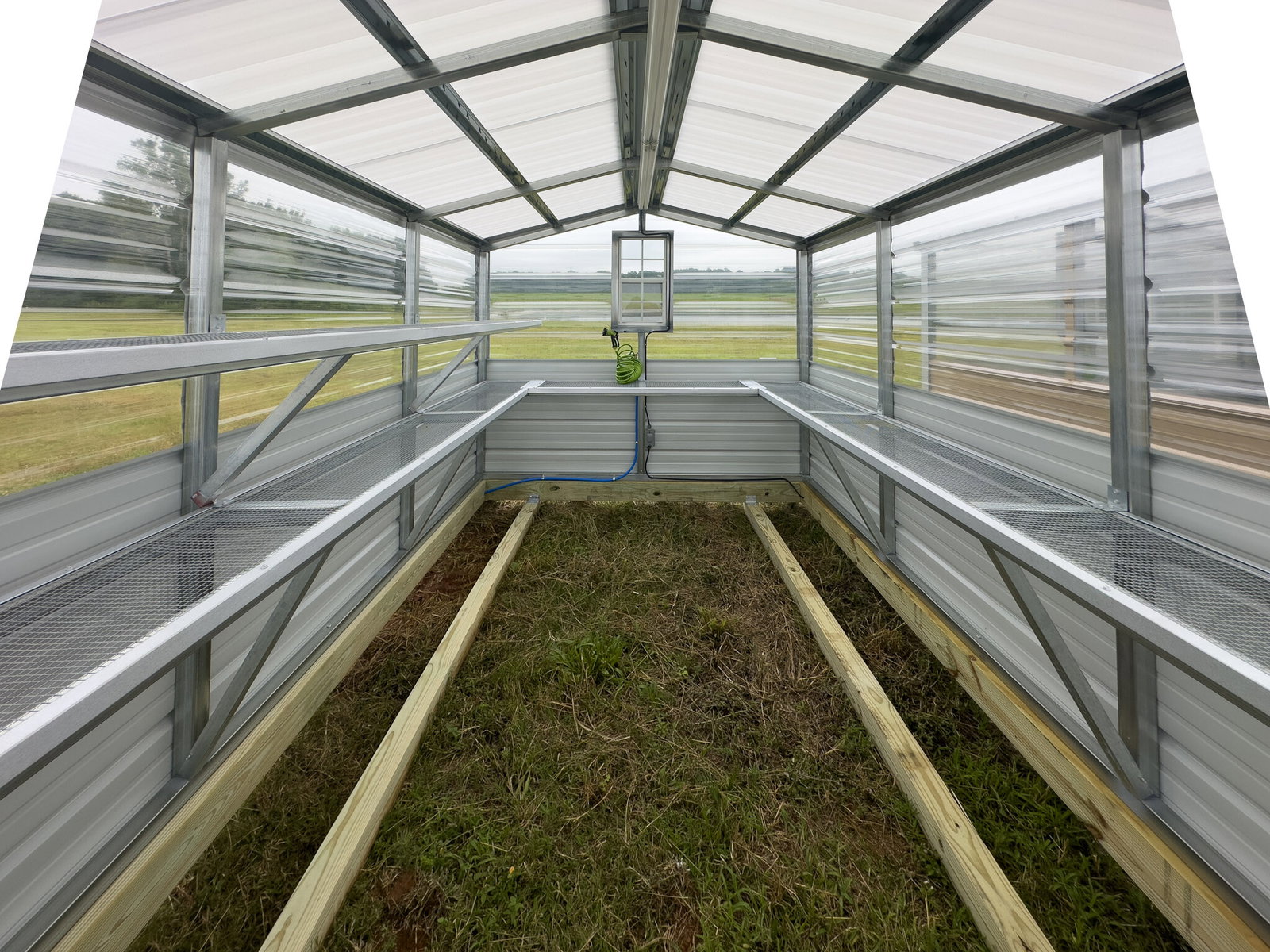 8x12 Greenhouse serial AFSG-8761-0812-100425
