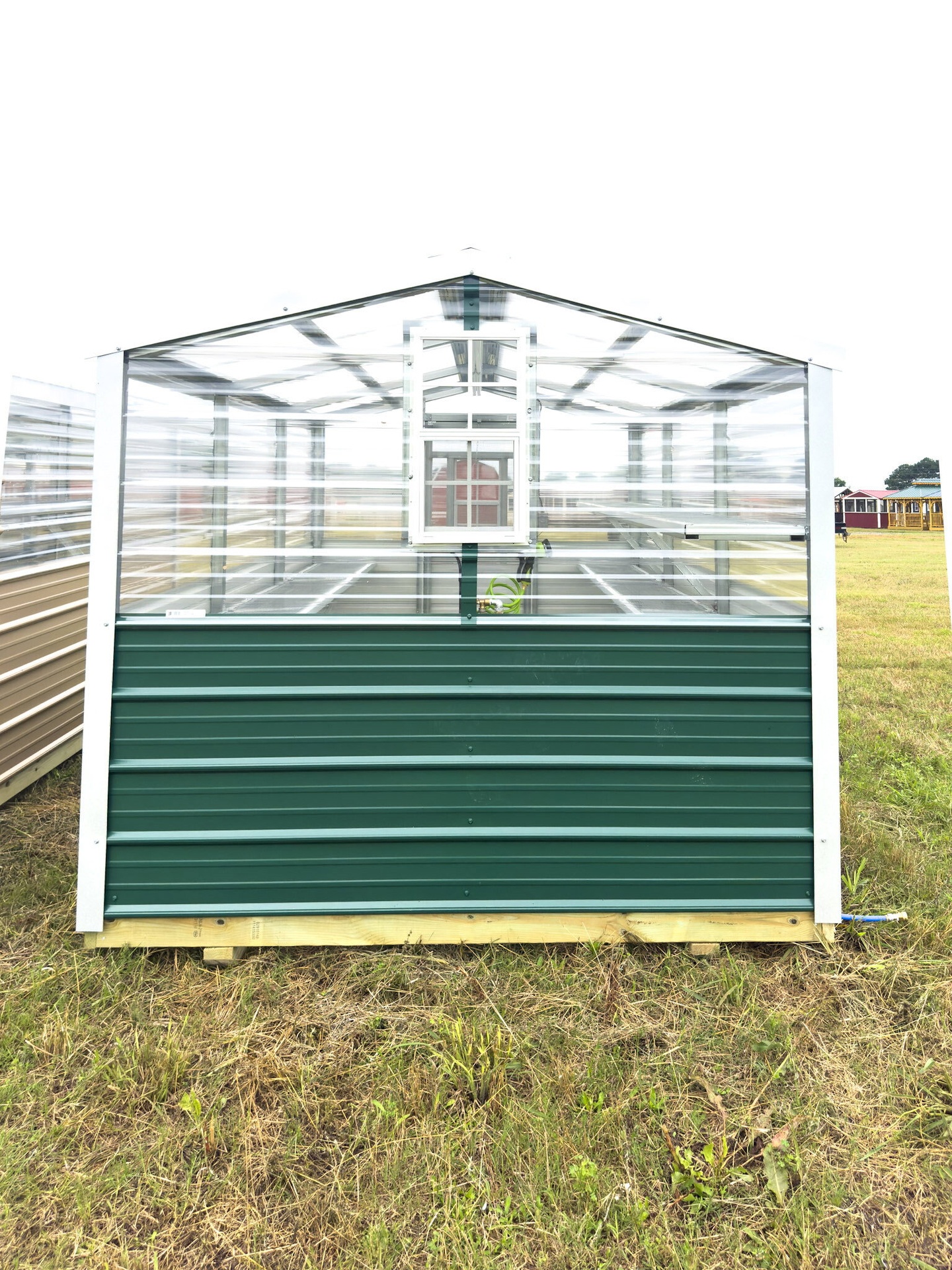 8x12 Greenhouse serial AFSG-8761-0812-100425