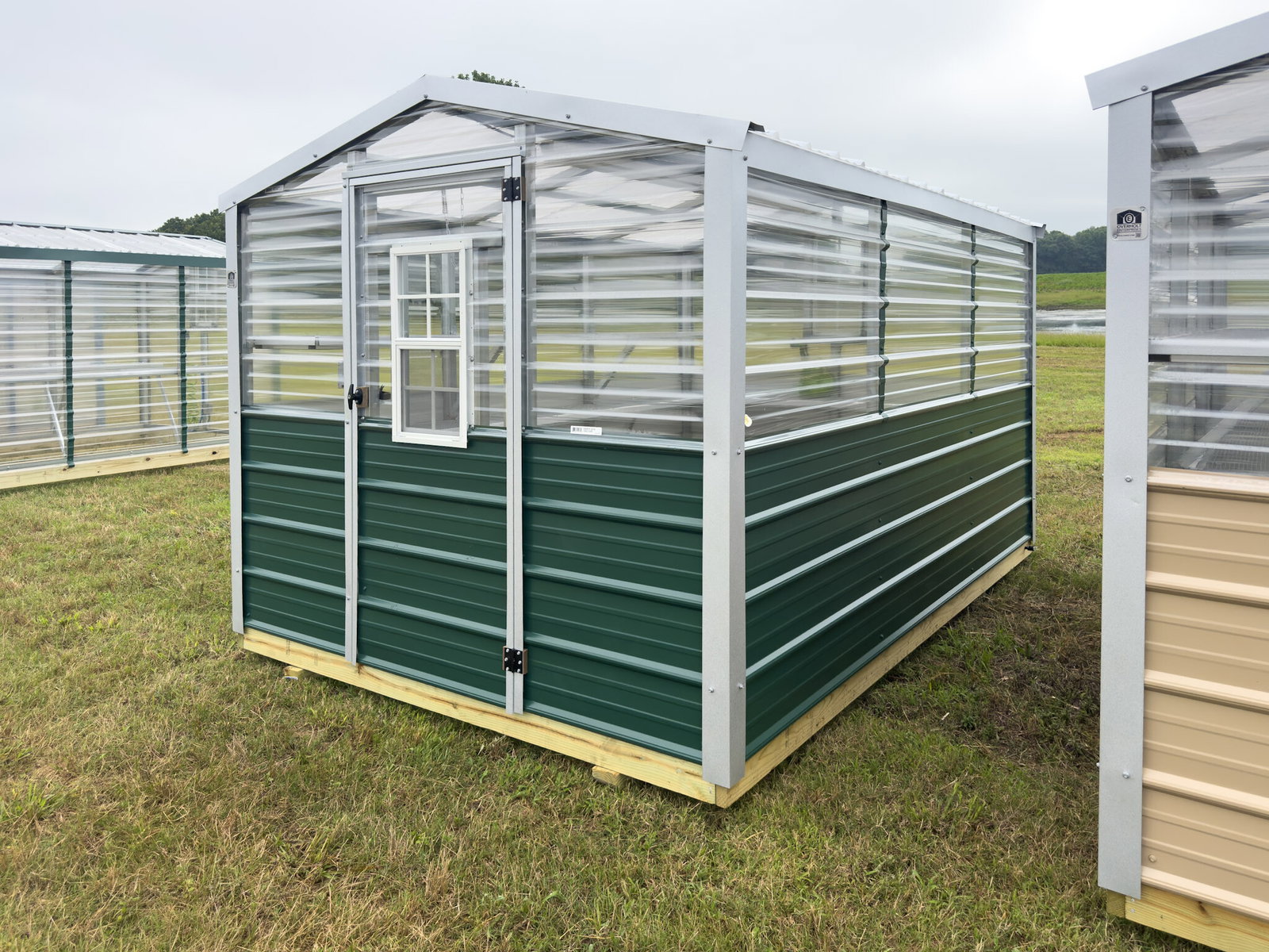 8x12 Greenhouse serial AFSG-8761-0812-100425