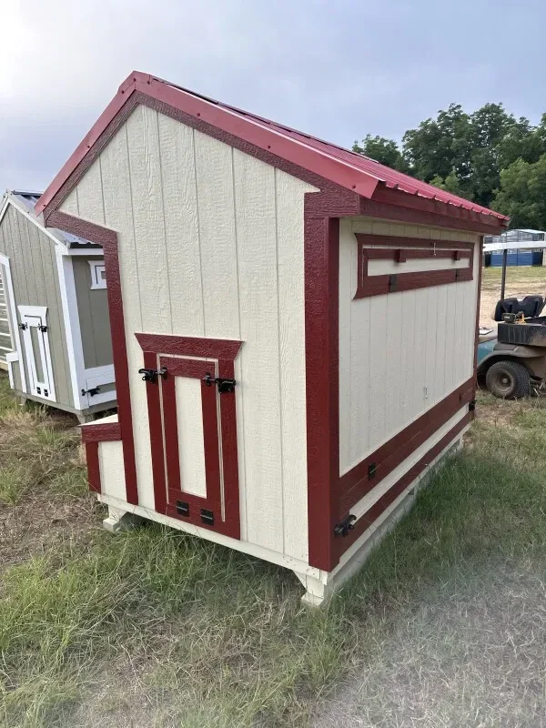 5x8 Cottage Style Chicken Coop serial CSCC-7887-0508-080324