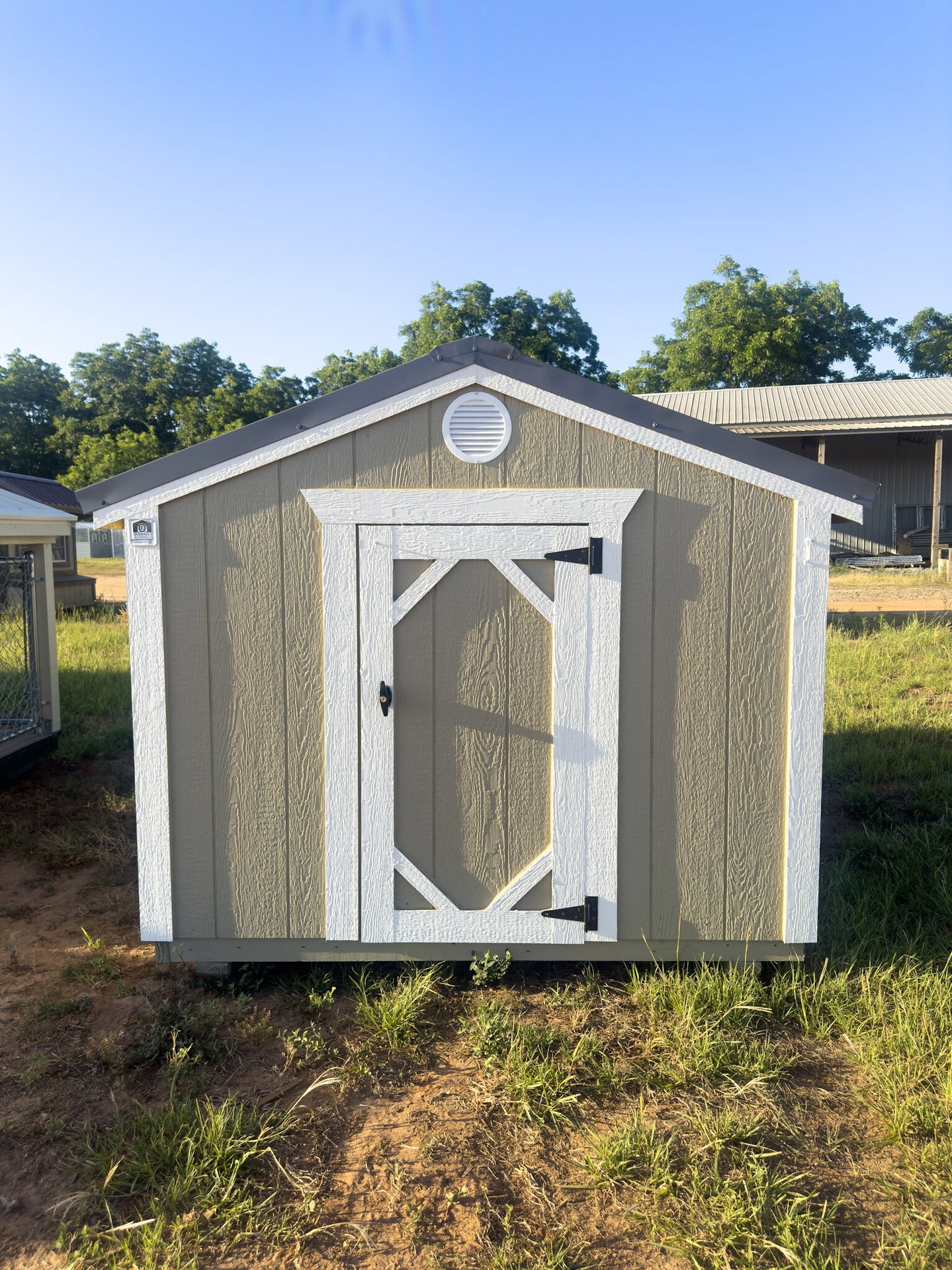6x8 Low Profile Single Dog Kennel serial LPDK-7860-0608-290224