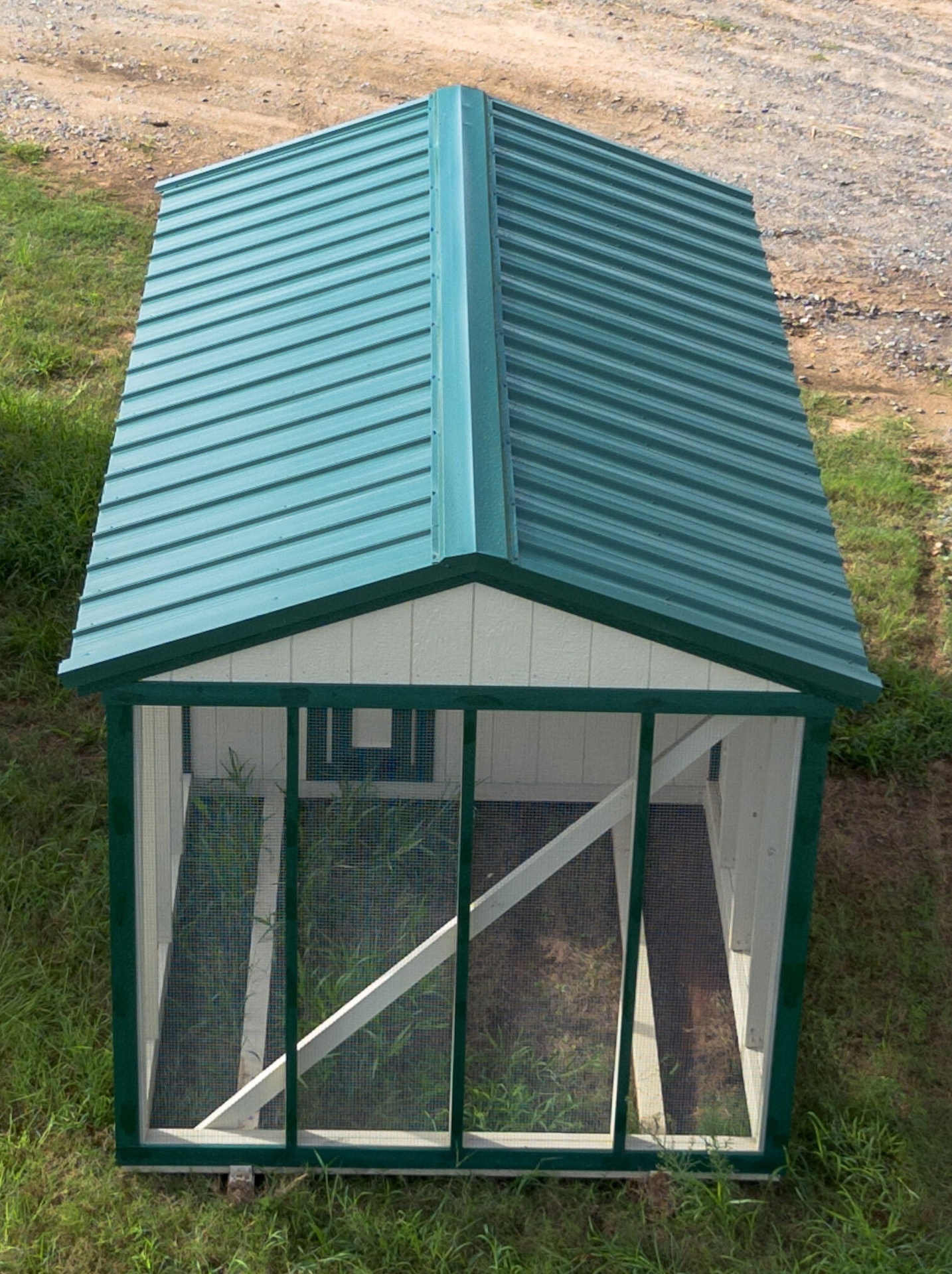 8x14 Deluxe Style Chicken Coop serial DCR-8936-0814-080625