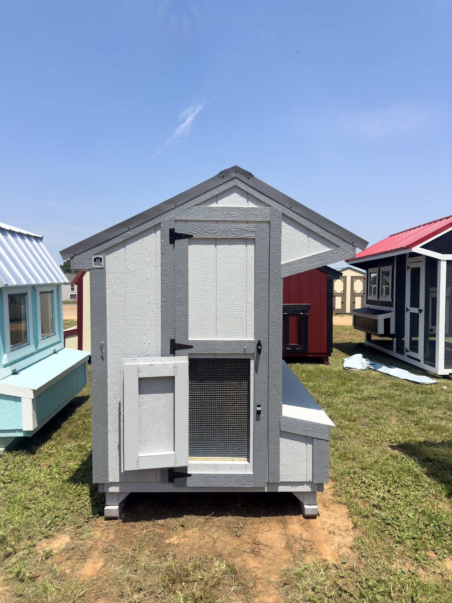 5x8 Cottage Style Chicken Coop serial CSCC-7937-0508-090324