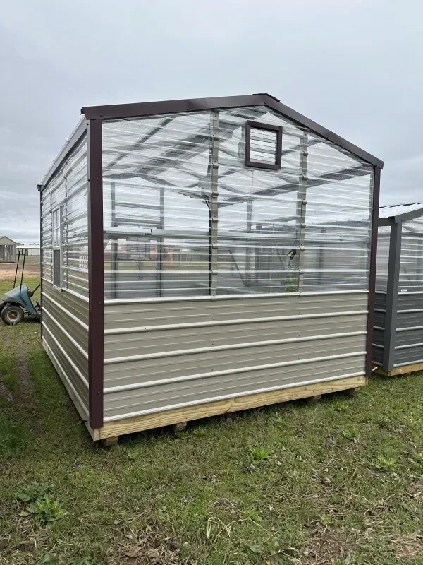 10x12 Greenhouse Deluxe serial DSGR-8585-1012-220125