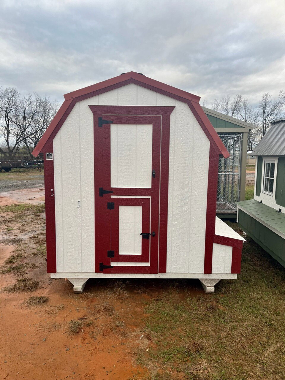 6x6 Barn Style Chicken Coop serial BSCC-5788-0606-220622