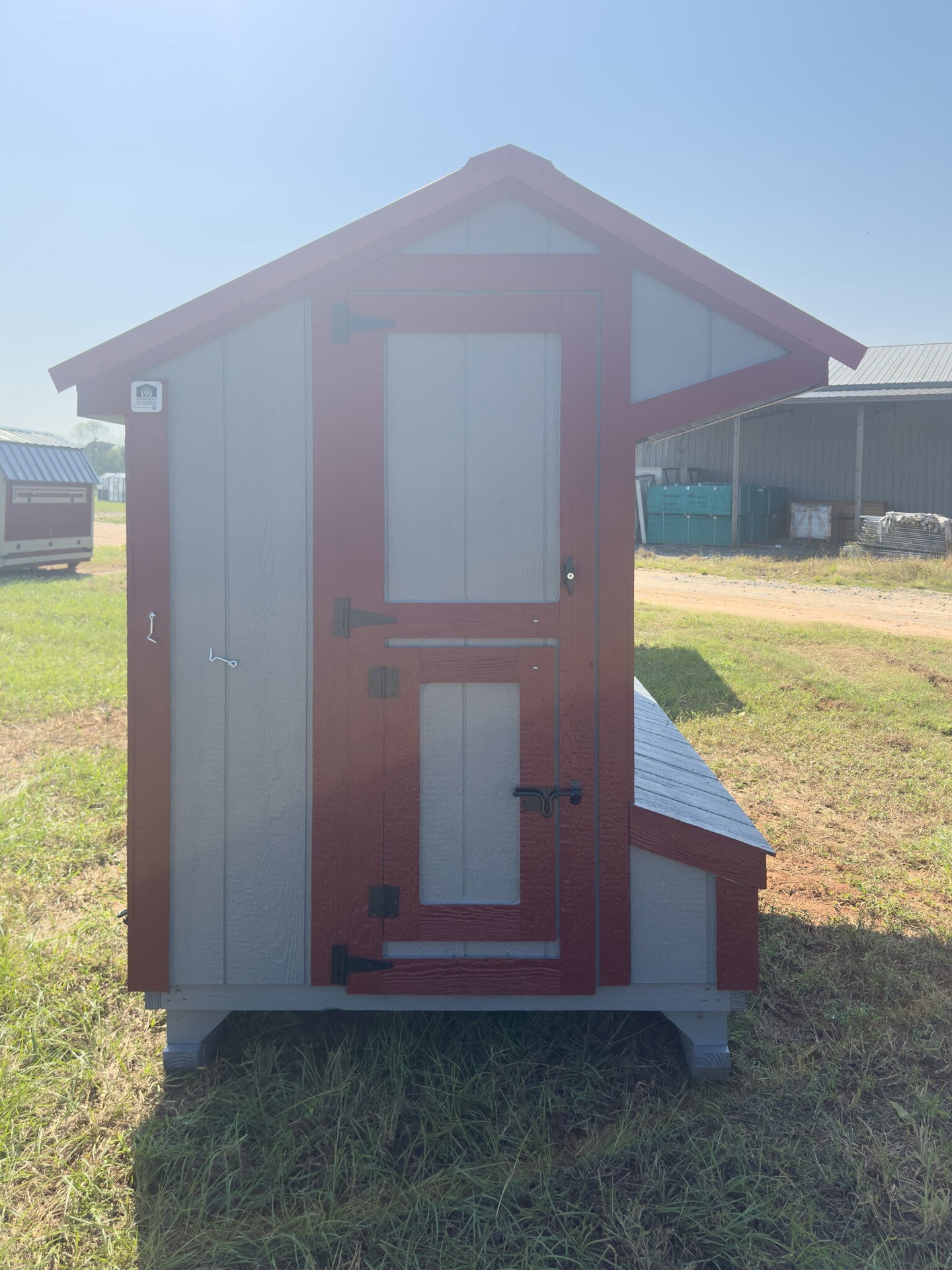 5x8 Cottage Style Chicken Coop serial CSCC-9031-0508-050825
