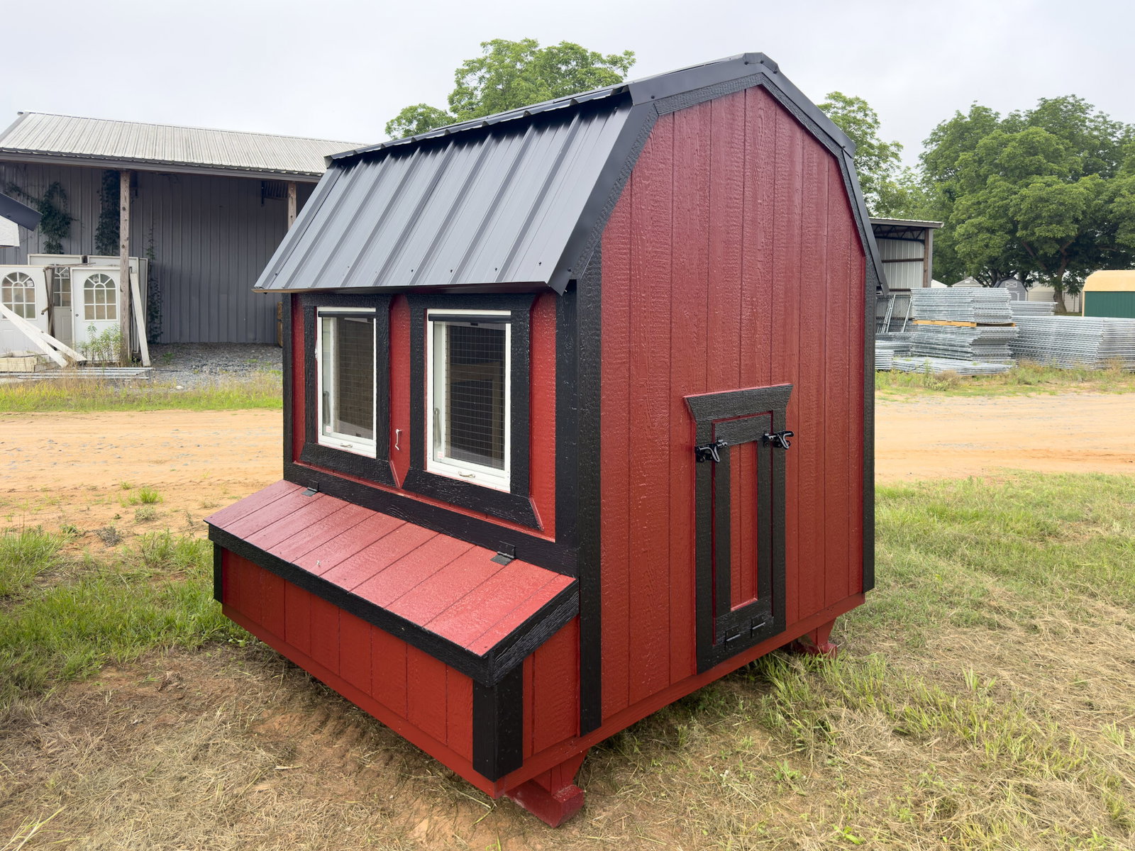 6x6 Barn Style Chicken Coop serial BSCC-8767-0606-140425