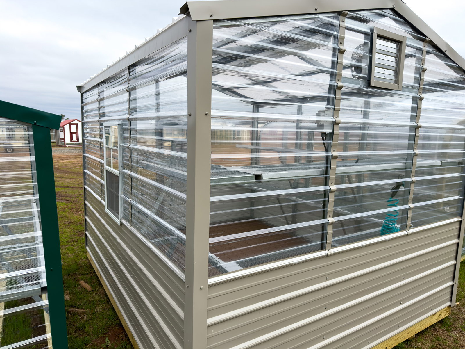 10x12 Greenhouse Deluxe serial DSGR-7593-1012-071123