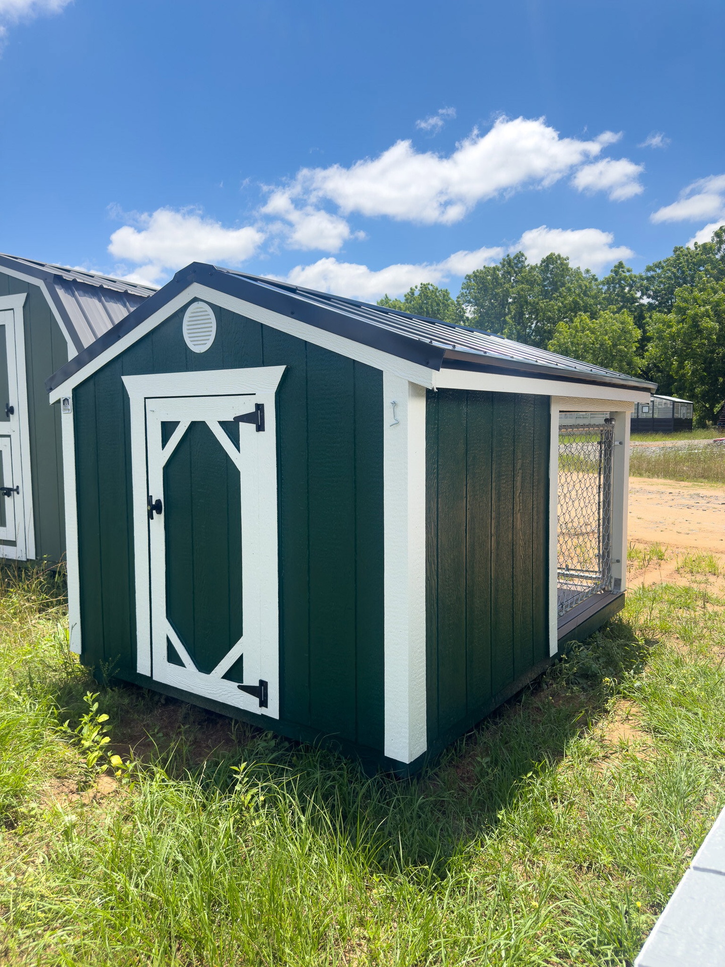 6x8 Low Profile Single Dog Kennel serial LPDK-7853-0608-280224
