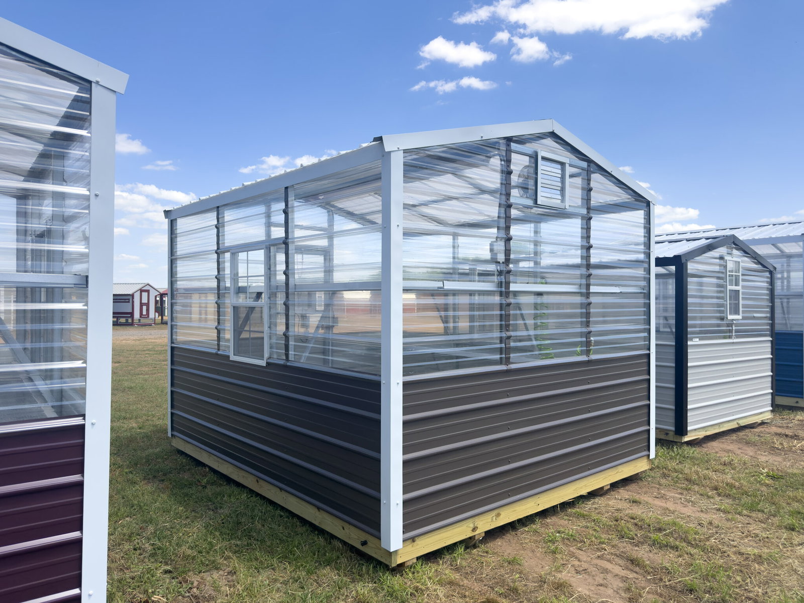 10x12 Greenhouse Deluxe serial DSGR-9261-1012-031125
