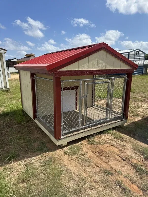 6x8 Low Profile Single Dog Kennel serial LPDK-7940-0608-090324