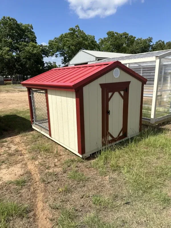 6x8 Low Profile Single Dog Kennel serial LPDK-7940-0608-090324