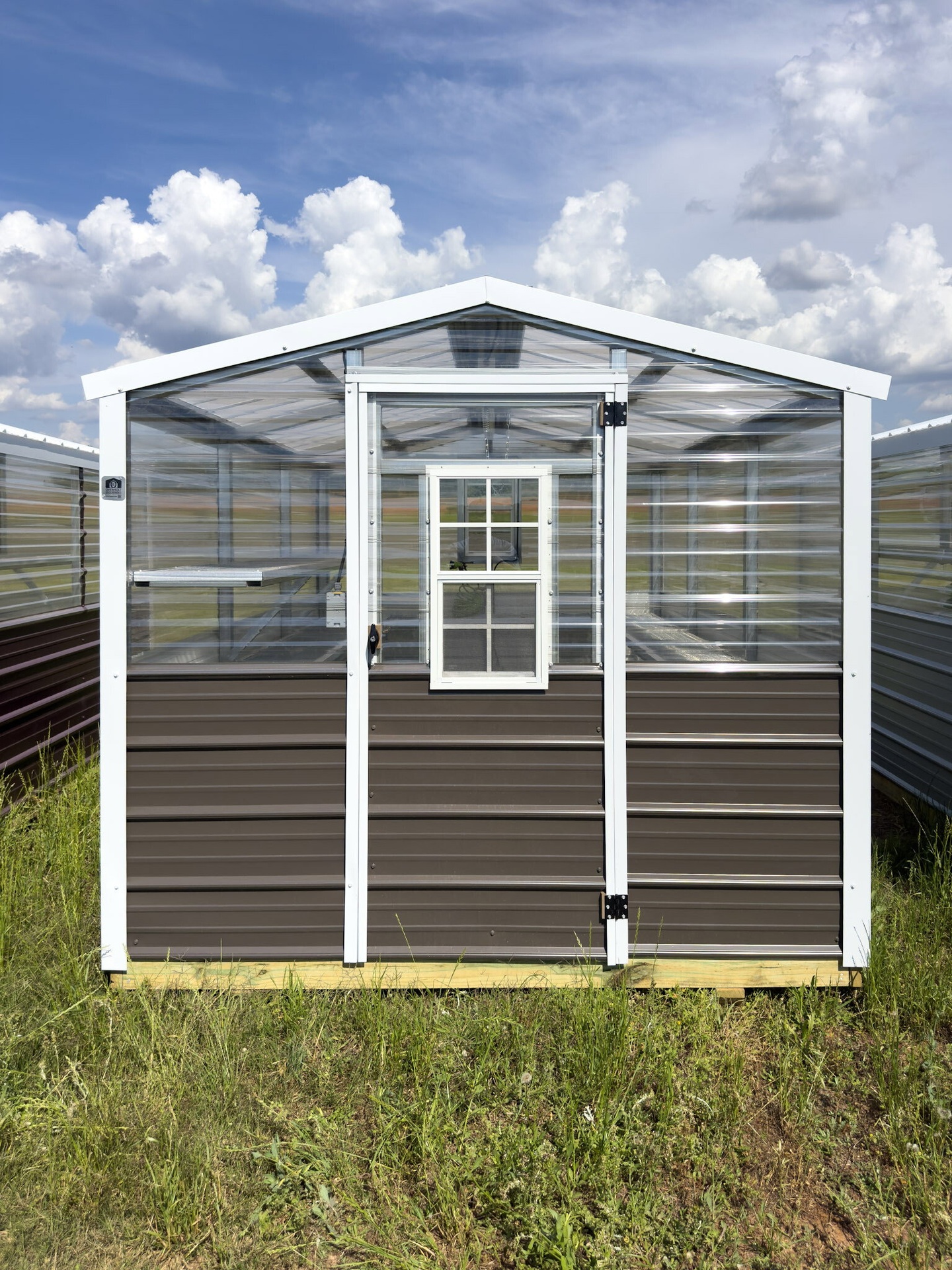 8x12 Greenhouse serial AFSG-8671-0812-100325