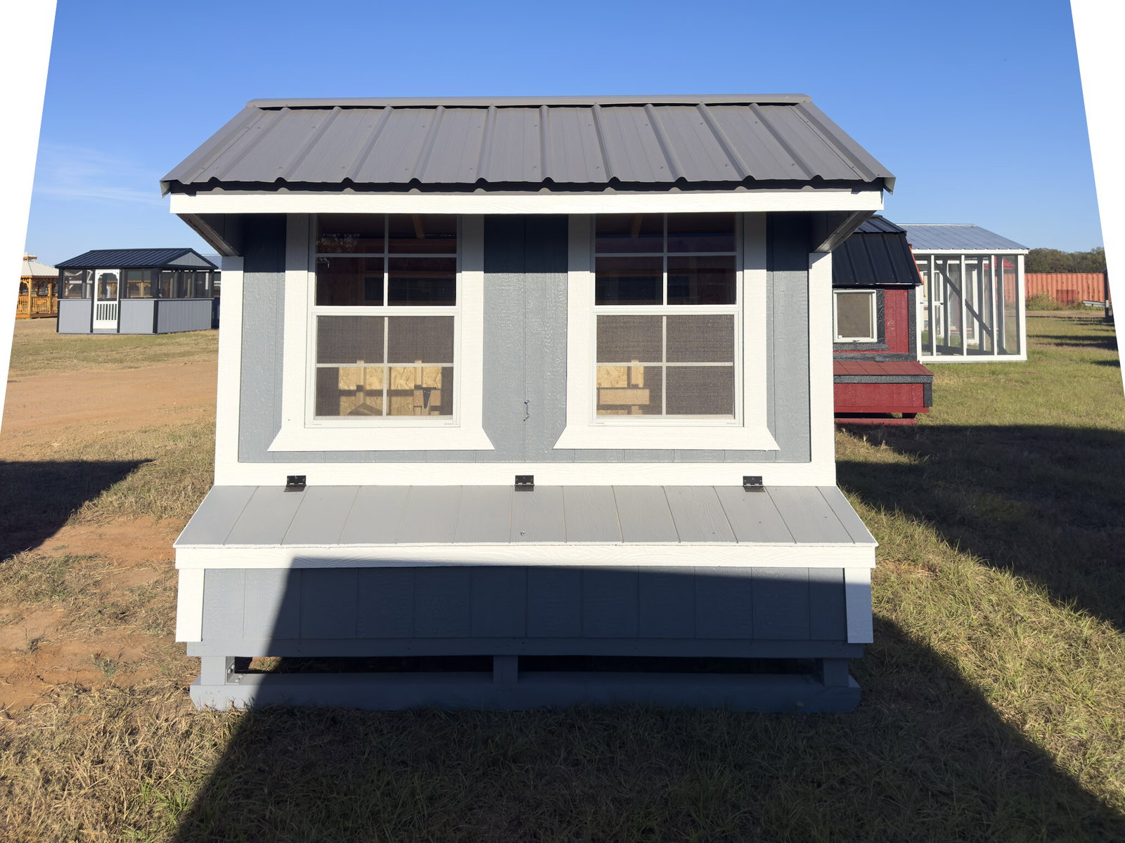 5x8 Cottage Style Chicken Coop serial CSCC-9144-0508-080925