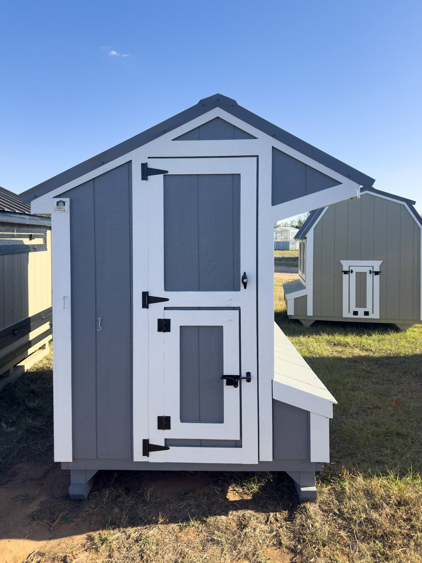 5x8 Cottage Style Chicken Coop serial CSCC-9144-0508-080925