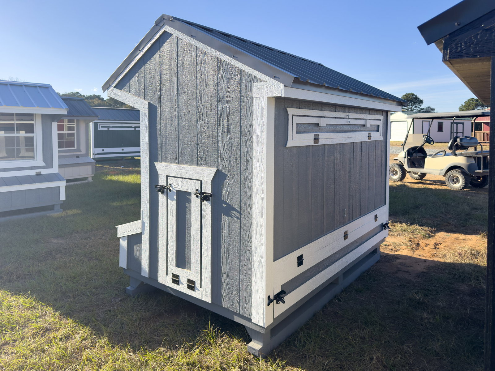 5x8 Cottage Style Chicken Coop serial CSCC-9144-0508-080925