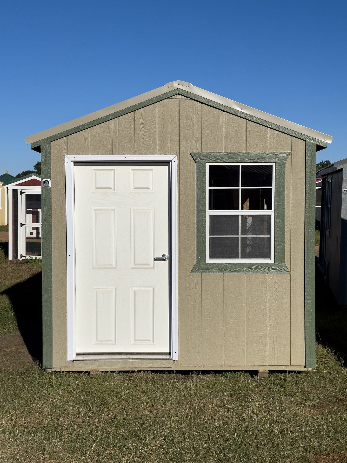 8x16 Double Deluxe Dog Kennel serial DDDK-7872-0816-290224