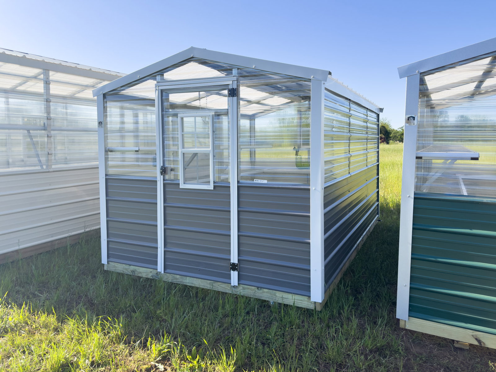 8x12 Greenhouse serial AFSG-8658-0812-100325