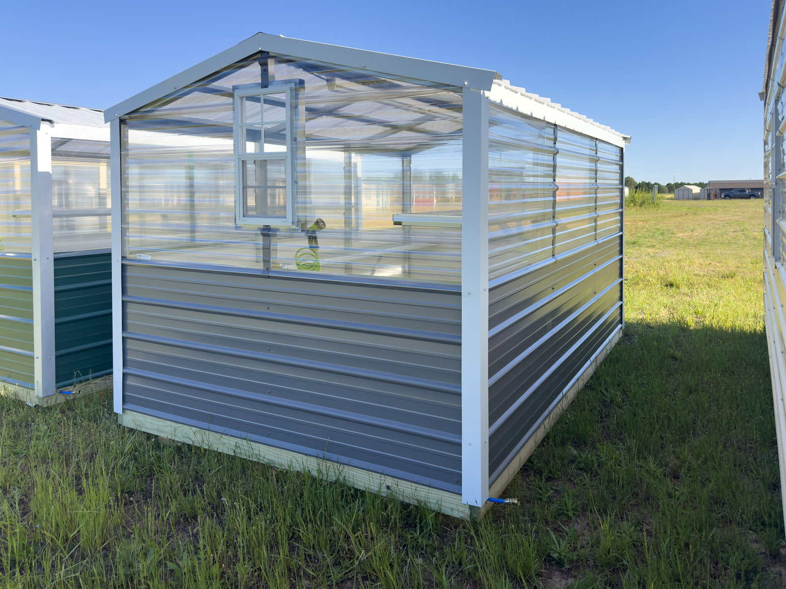 8x12 Greenhouse serial AFSG-8658-0812-100325