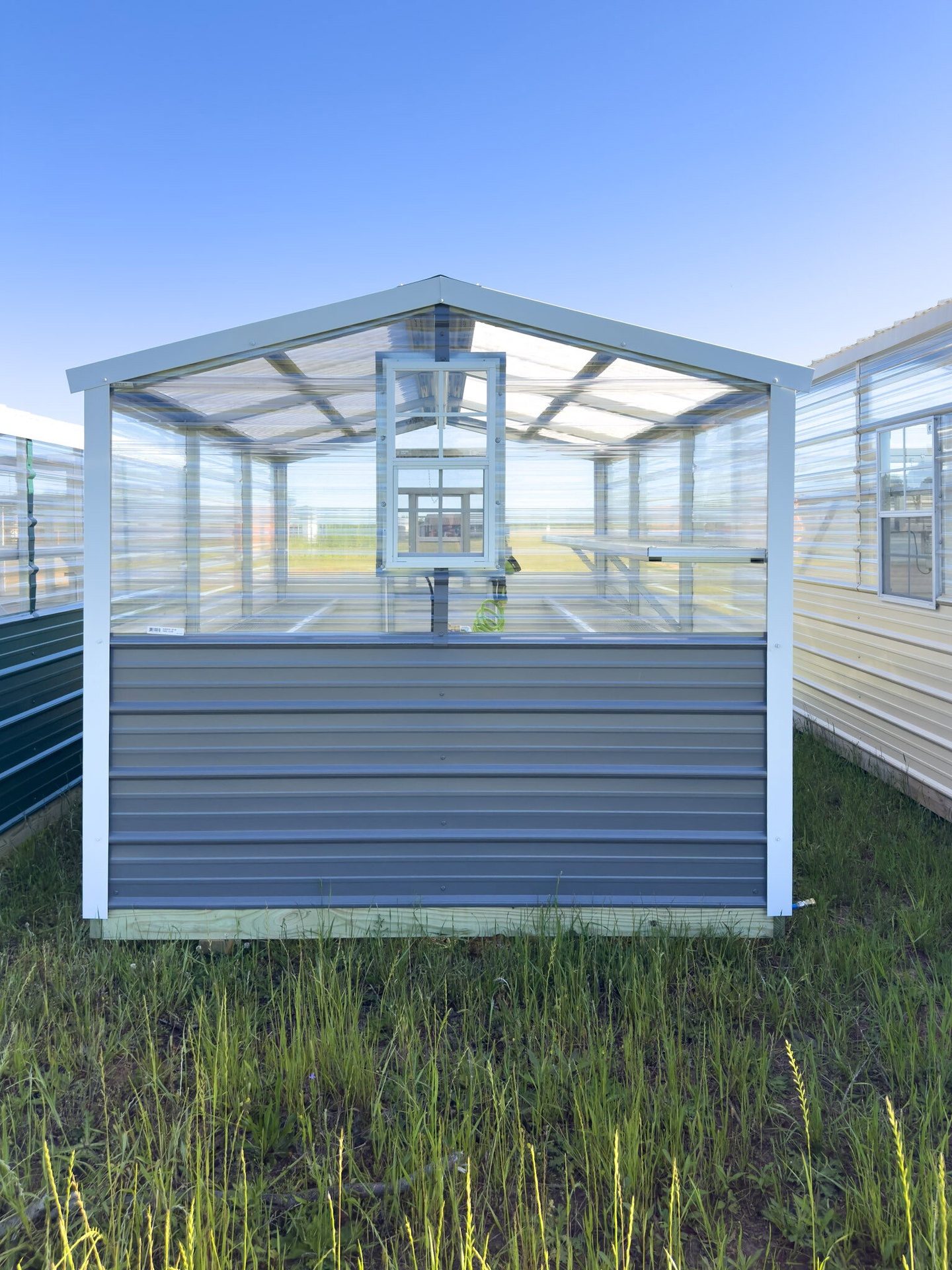 8x12 Greenhouse serial AFSG-8658-0812-100325