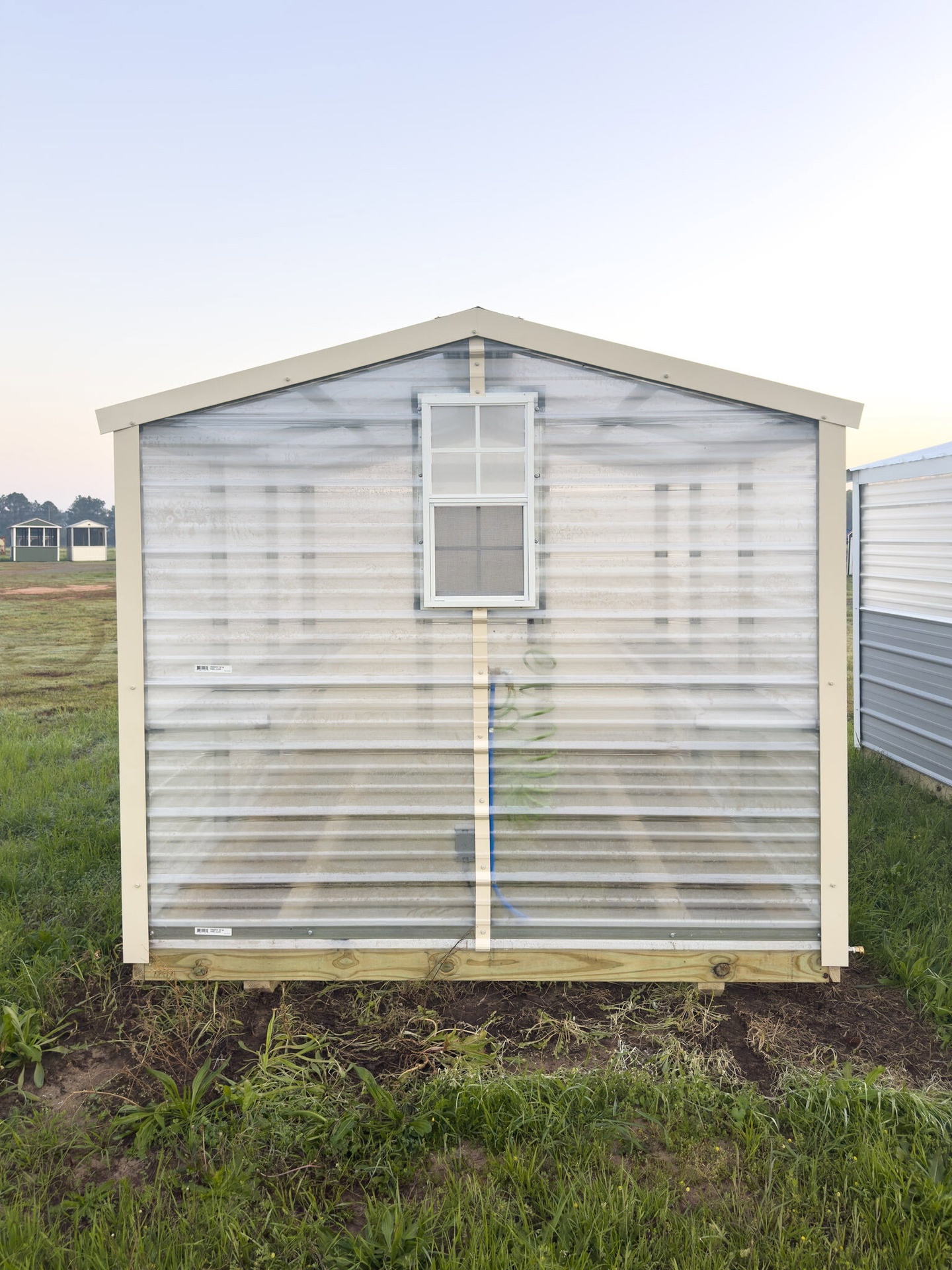 8x10 Greenhouse serial AFSG-9276-0810-041125