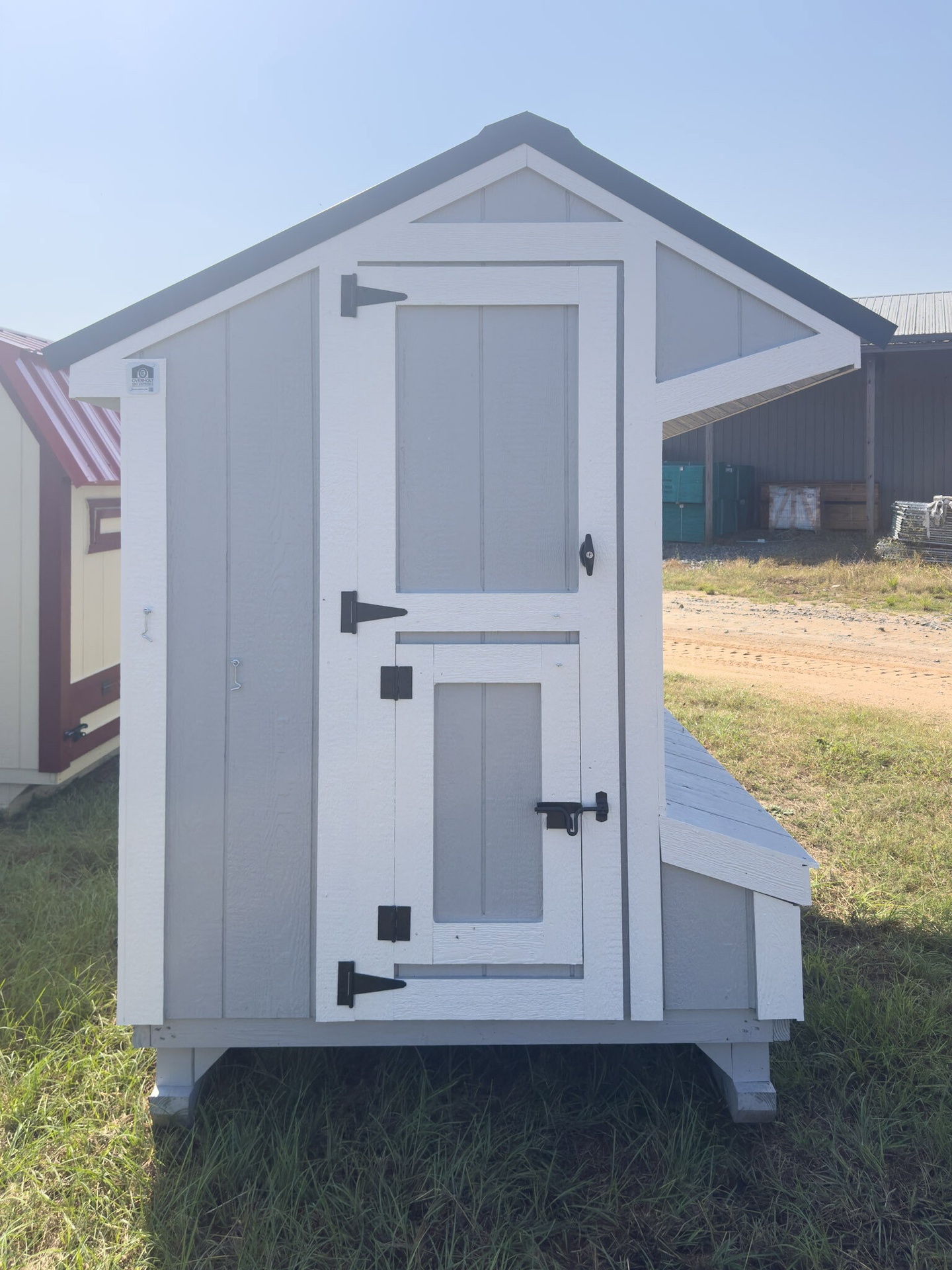 5x8 Cottage Style Chicken Coop serial CSCC-9020-0508-040825