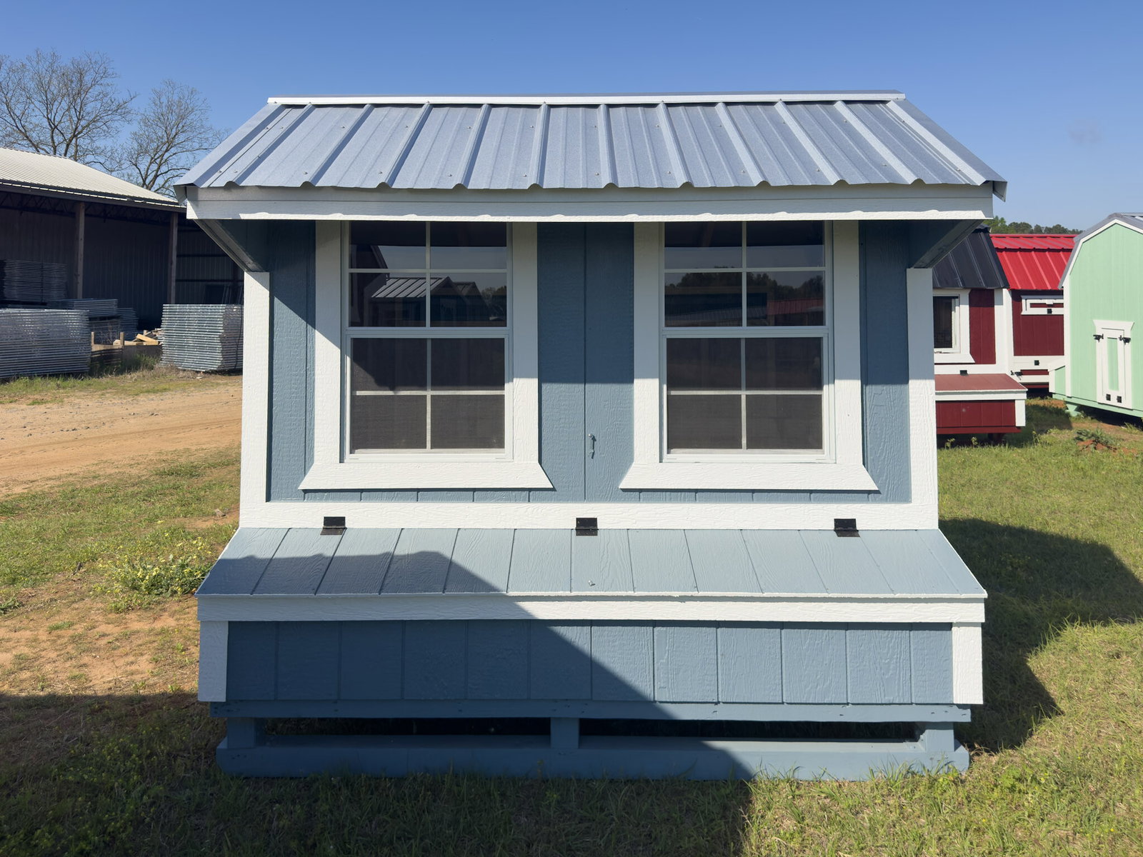 5x8 Cottage Style Chicken Coop serial CSCC-9446-0508-190226