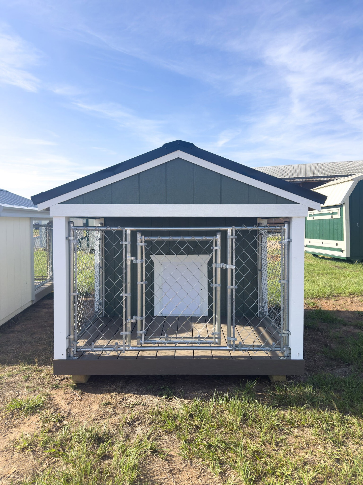 6x8 Low Profile Single Dog Kennel serial LPDK-9475-0608-040326
