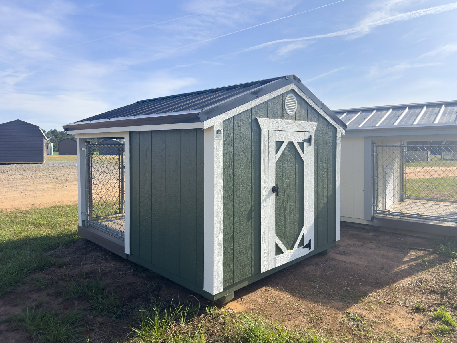 6x8 Low Profile Single Dog Kennel serial LPDK-9475-0608-040326