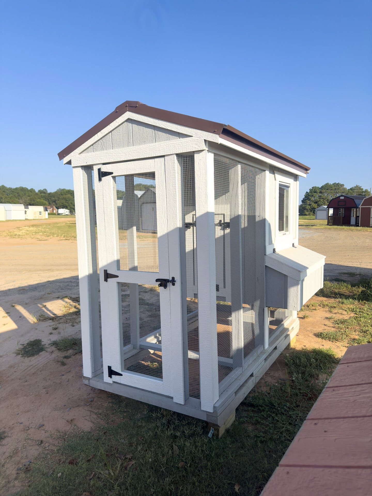 4x8 A-Frame Chicken House serial AFCH-6552-0408-170123
