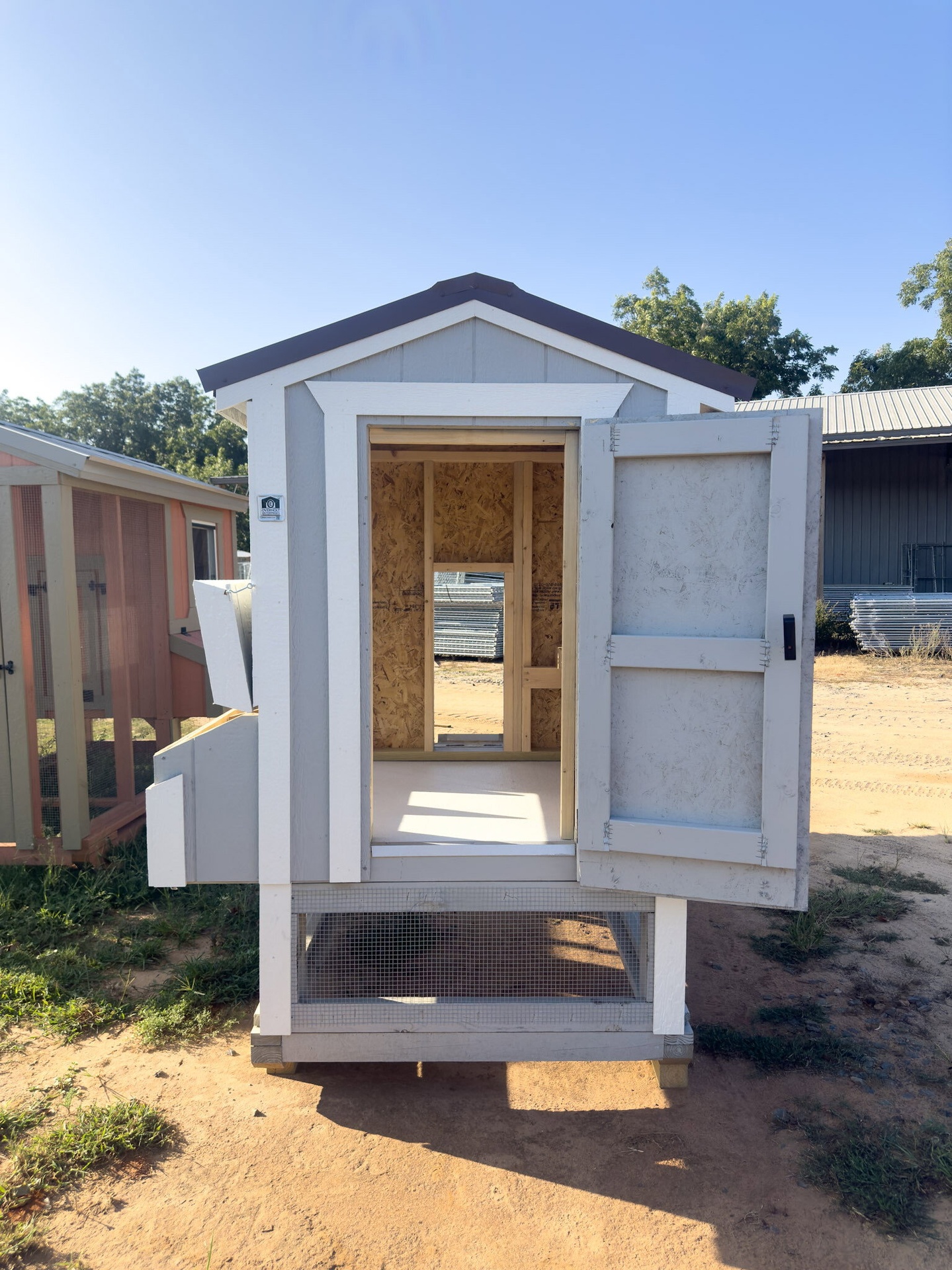 4x8 A-Frame Chicken House serial AFCH-6552-0408-170123