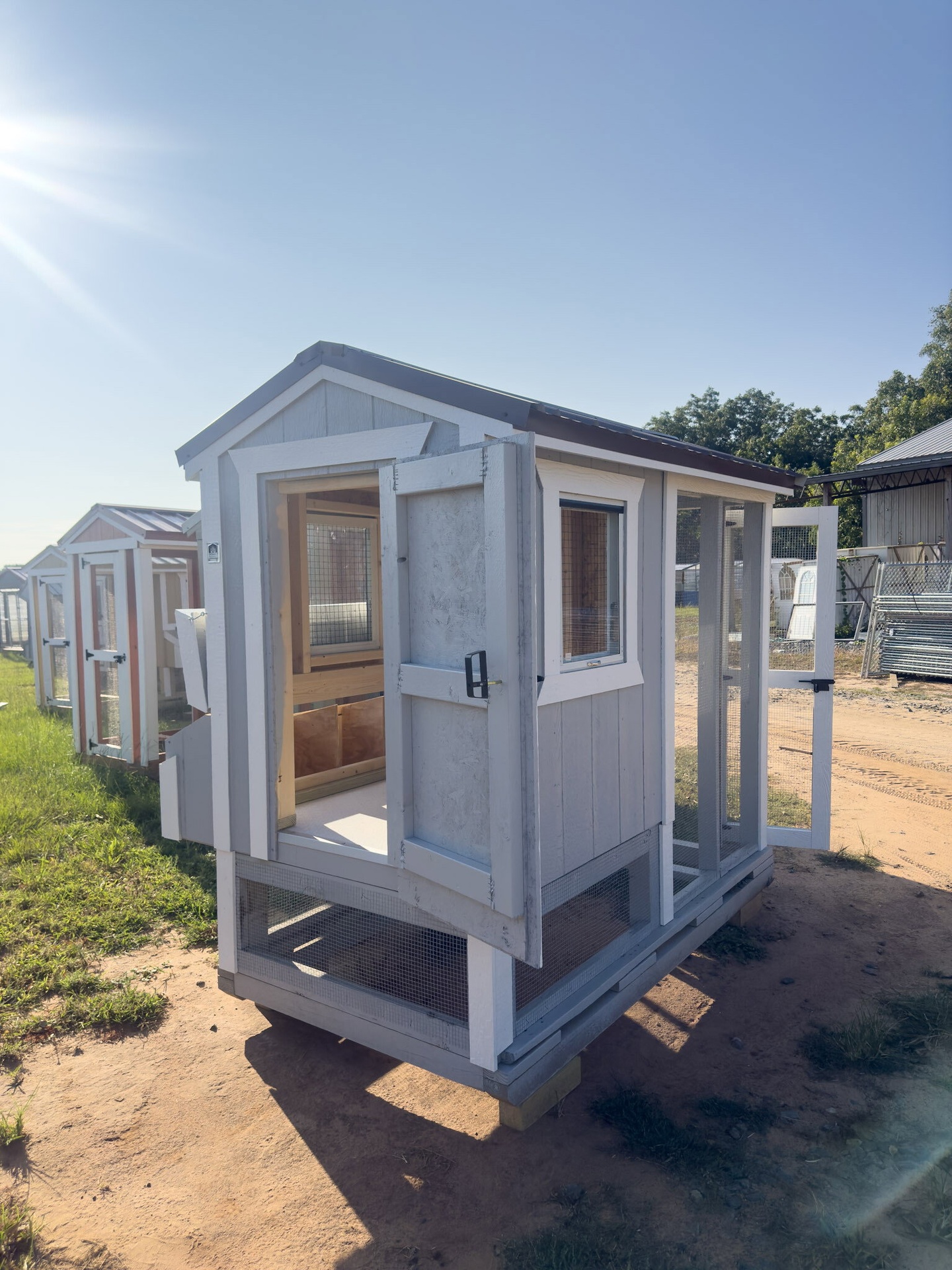 4x8 A-Frame Chicken House serial AFCH-6552-0408-170123